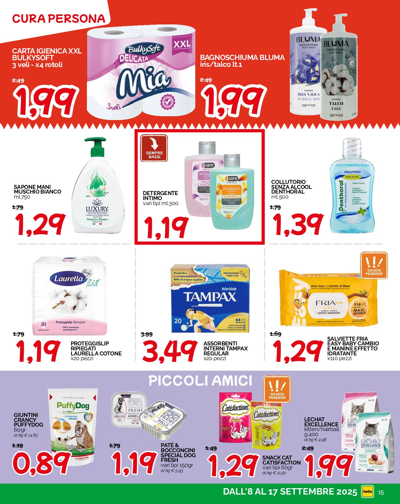 hardis - Volantino Hardis valido dal 08/09 al 17/09 - page: 15