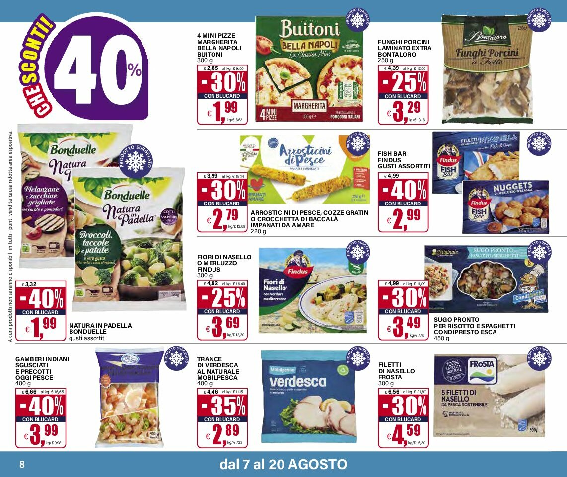 il-gigante - Volantino Il Gigante valido dal 07/08 al 20/08 - page: 8