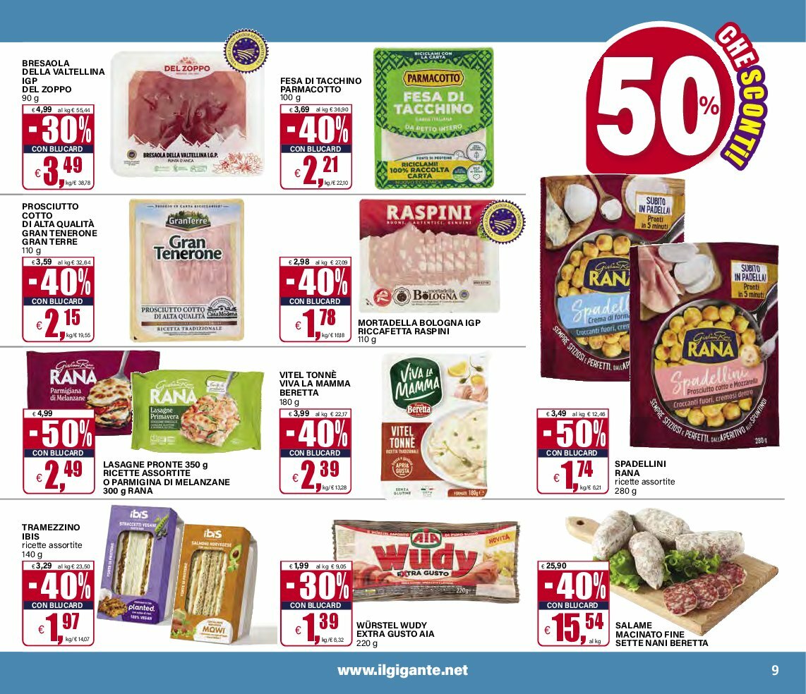 il-gigante - Volantino Il Gigante valido dal 07/08 al 20/08 - page: 9