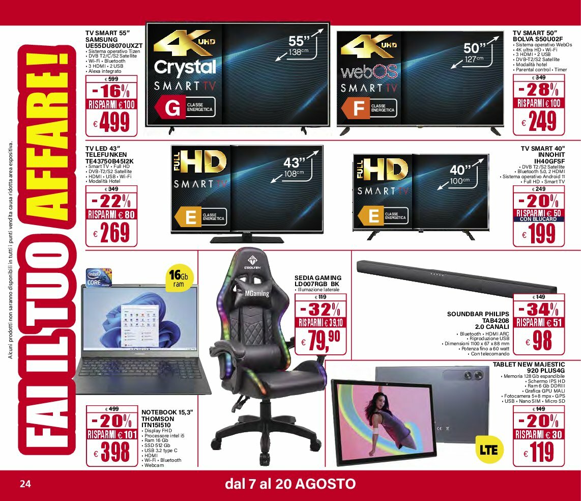 il-gigante - Volantino Il Gigante valido dal 07/08 al 20/08 - page: 26