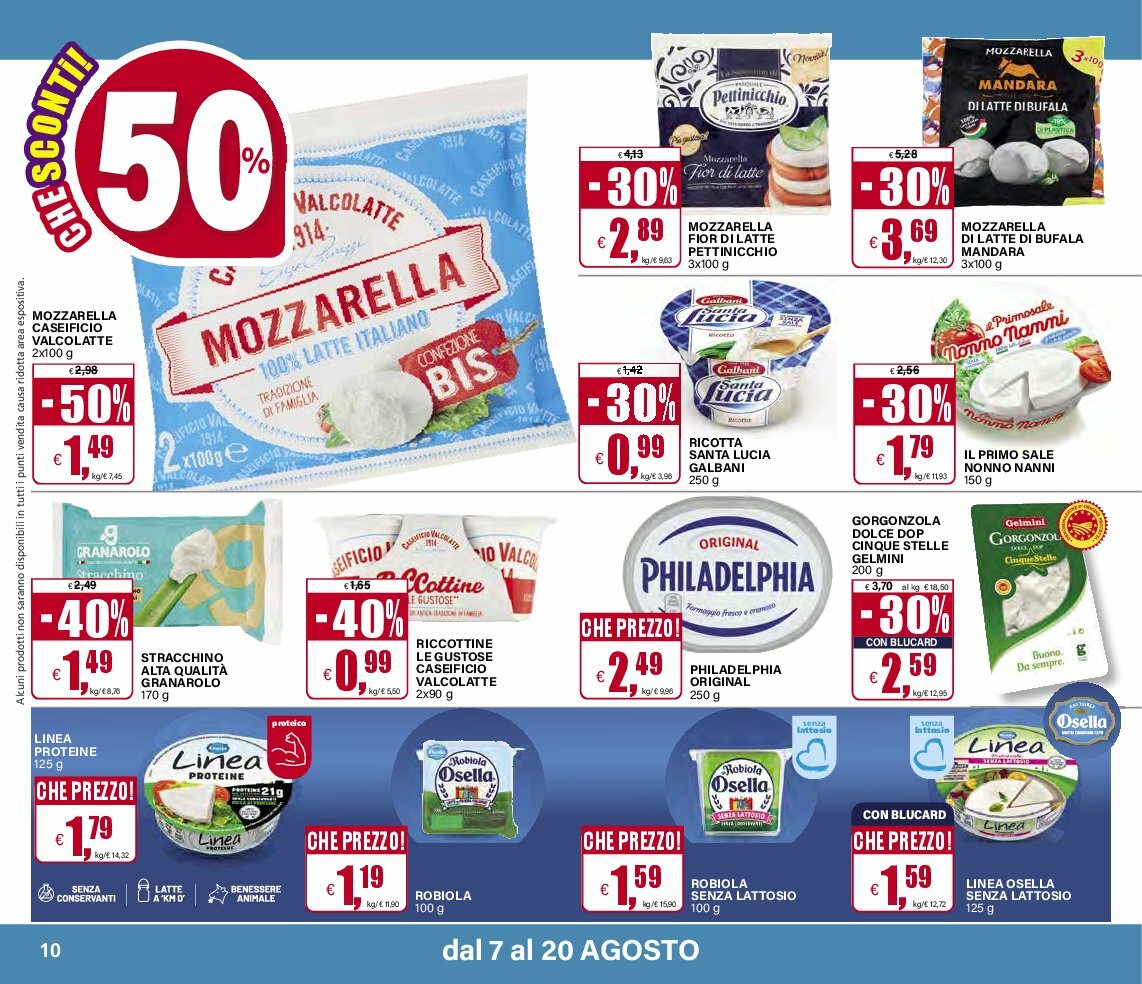 il-gigante - Volantino Il Gigante valido dal 07/08 al 20/08 - page: 10