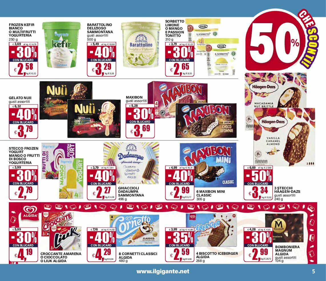 il-gigante - Volantino Il Gigante valido dal 07/08 al 20/08 - page: 5