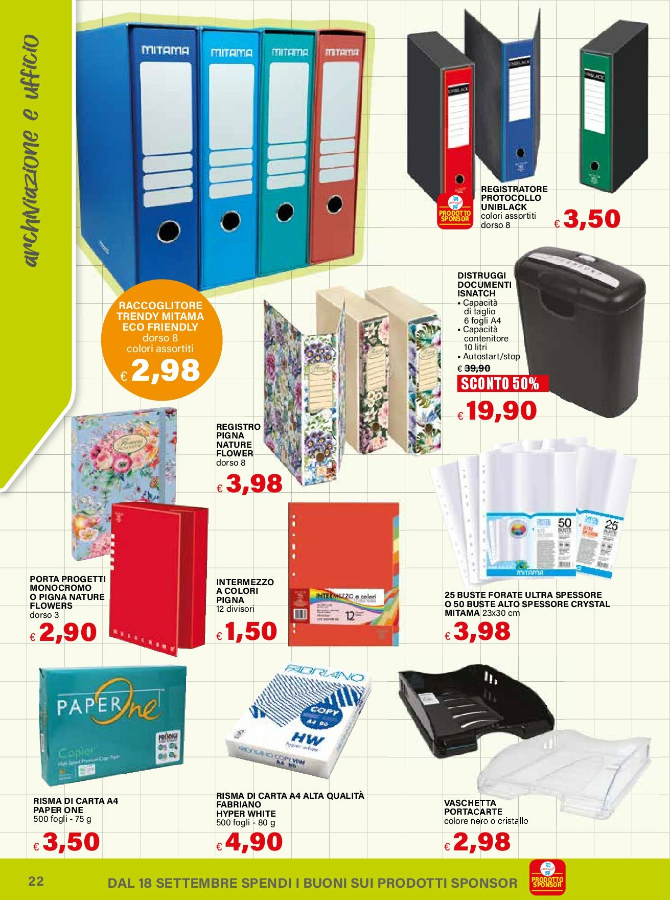 il-gigante - Volantino Il Gigante - Si torna a scuola valido dal 18/08 al 01/10 - page: 22