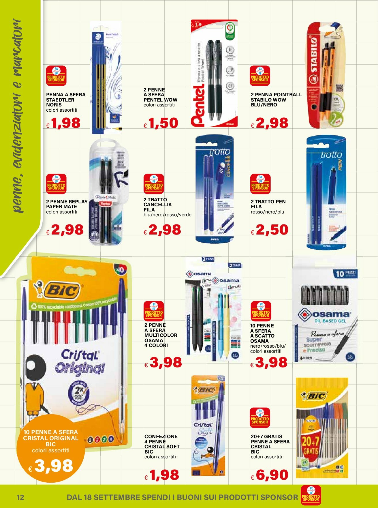 il-gigante - Volantino Il Gigante - Si torna a scuola valido dal 18/08 al 01/10 - page: 12