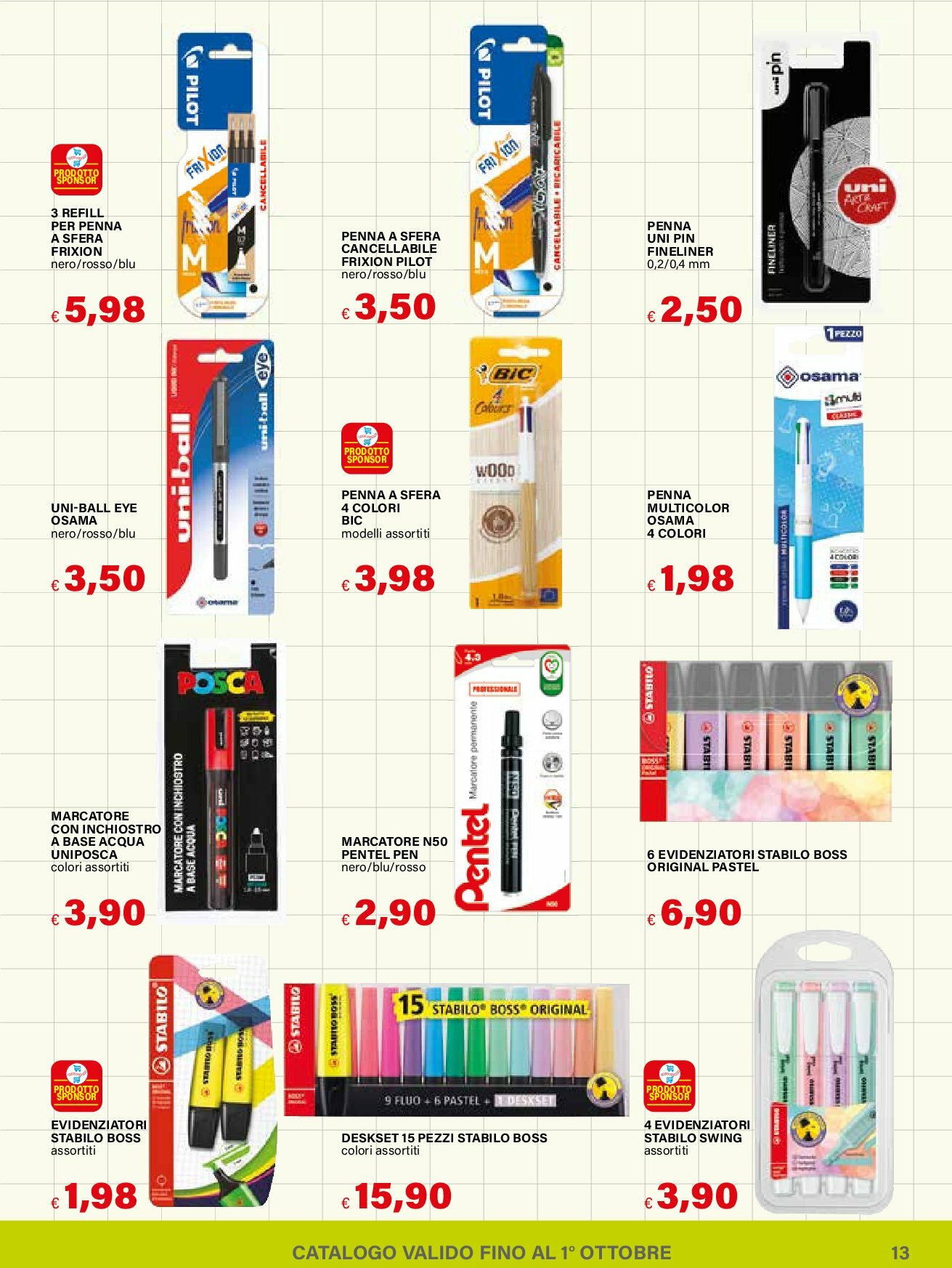 il-gigante - Volantino Il Gigante - Si torna a scuola valido dal 18/08 al 01/10 - page: 13