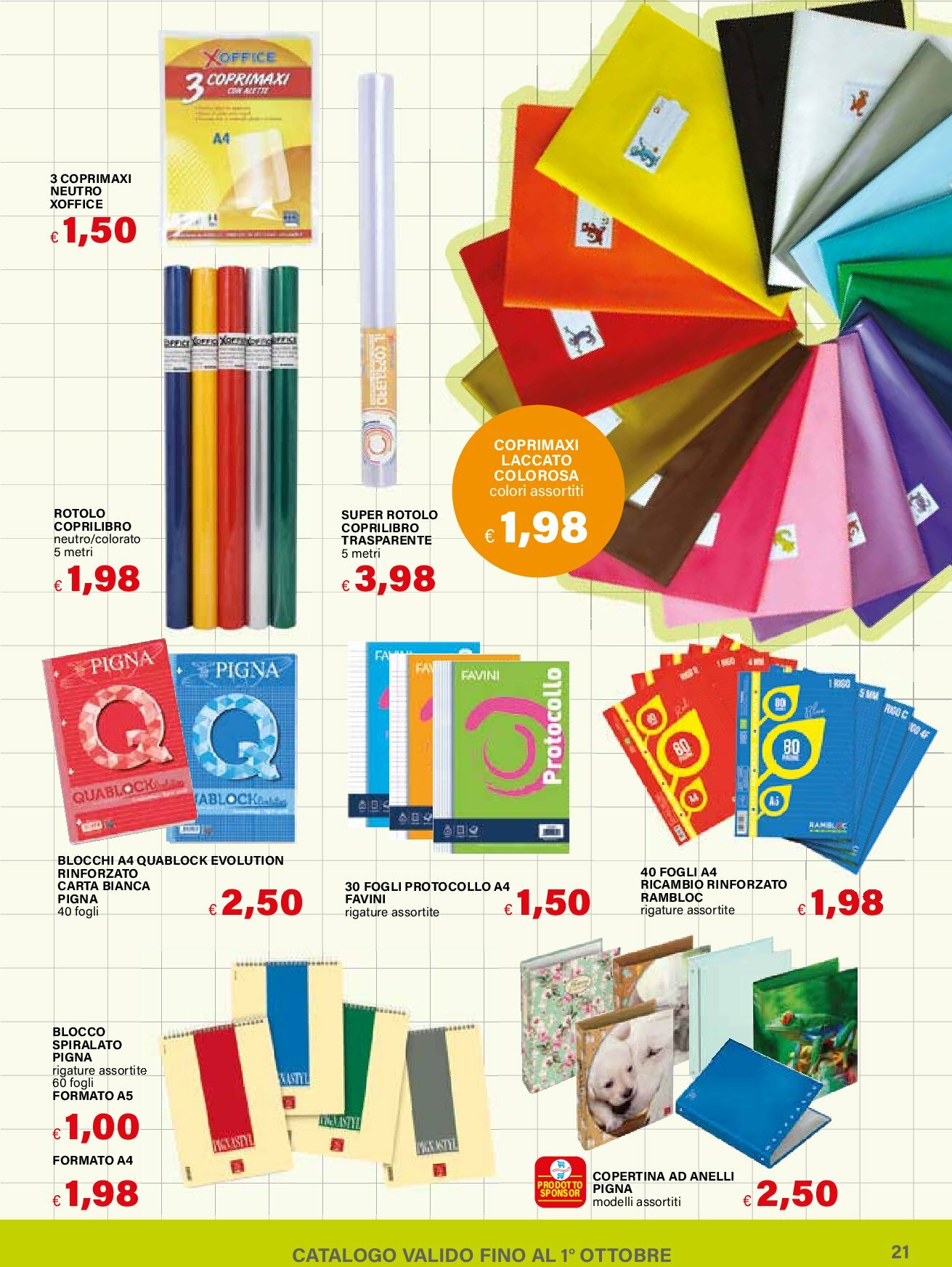 il-gigante - Volantino Il Gigante - Si torna a scuola valido dal 18/08 al 01/10 - page: 21