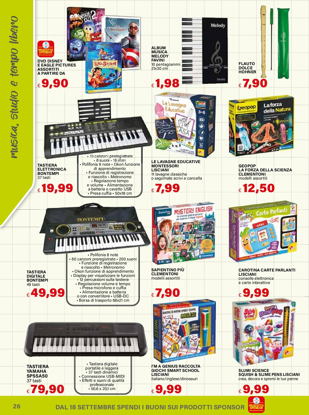 il-gigante - Volantino Il Gigante - Si torna a scuola valido dal 18/08 al 01/10 - page: 26