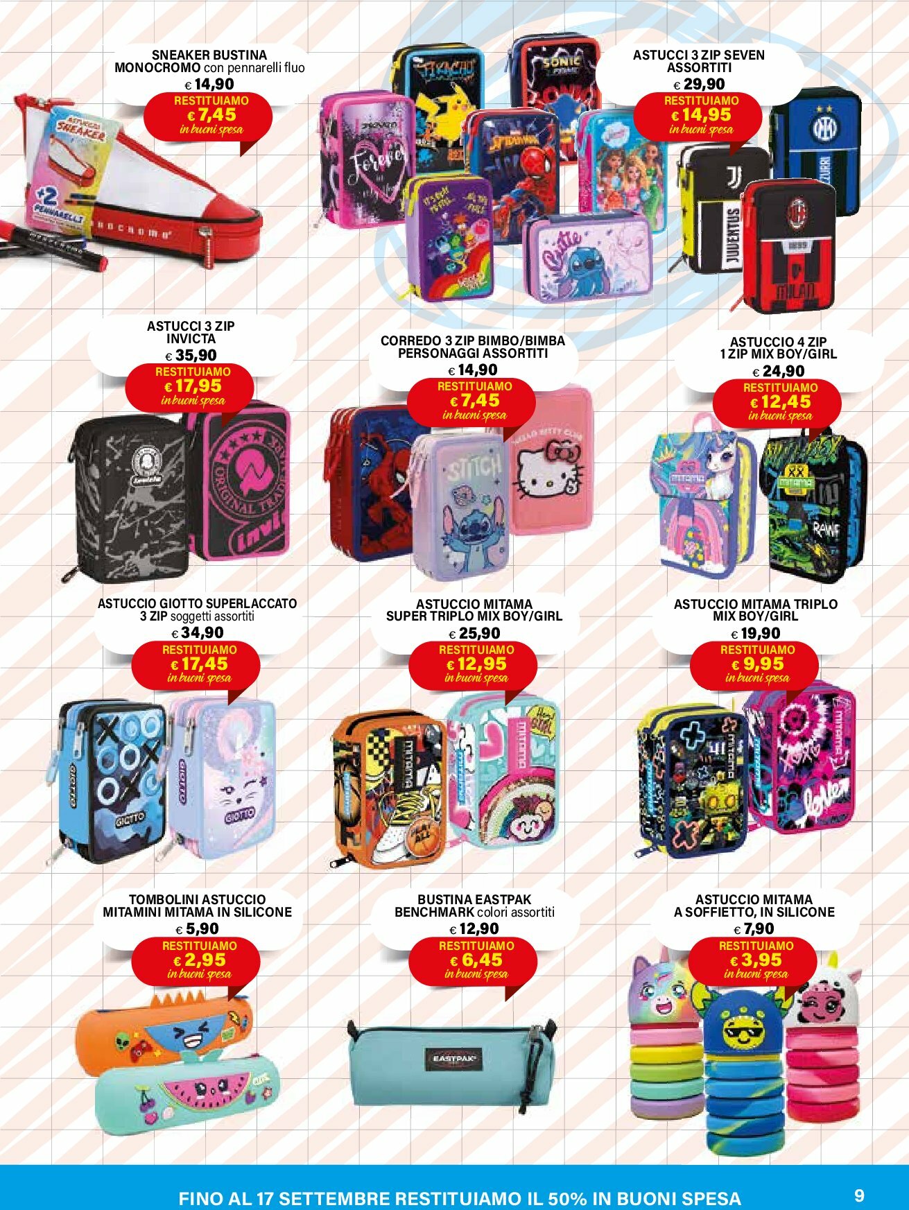 il-gigante - Volantino Il Gigante - Si torna a scuola valido dal 18/08 al 01/10 - page: 9