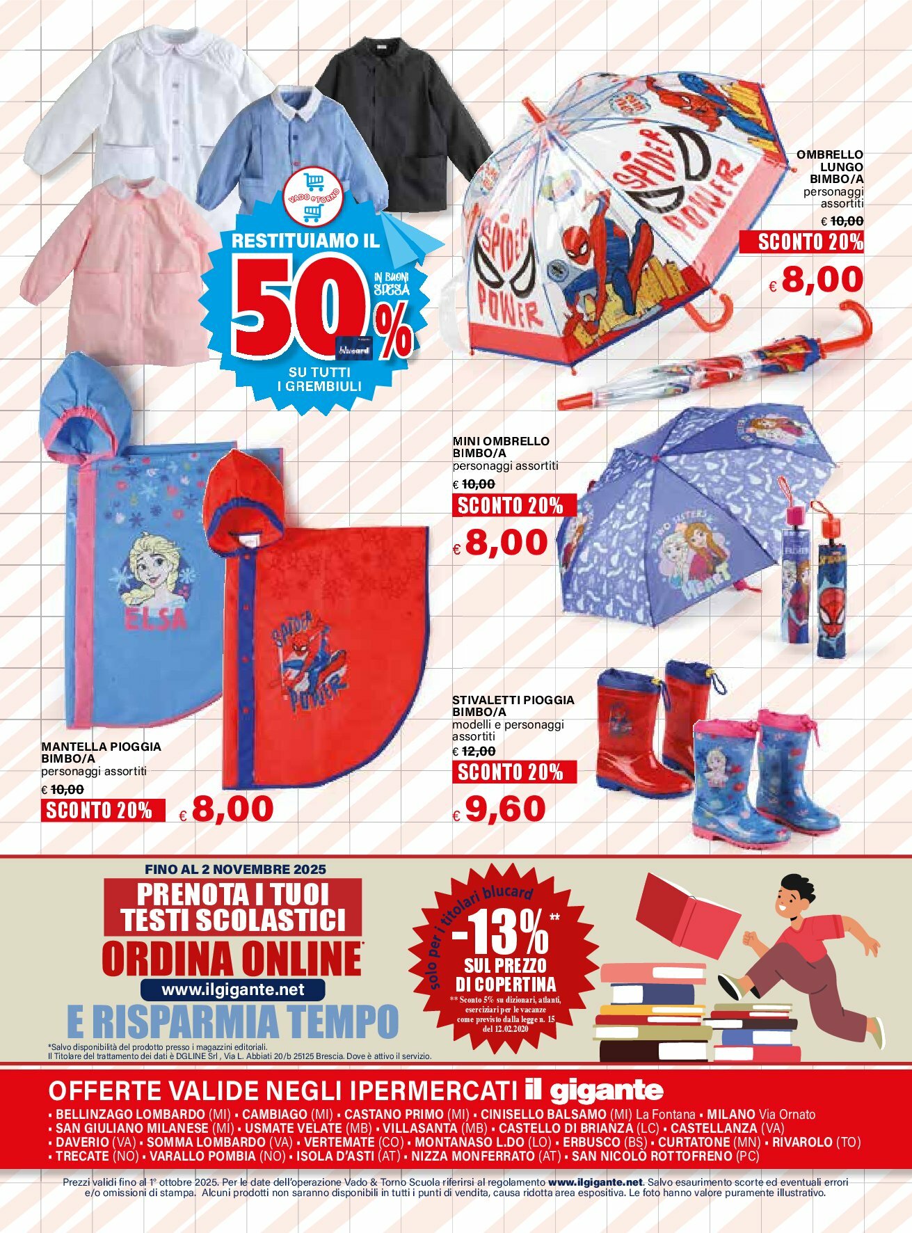 il-gigante - Volantino Il Gigante - Si torna a scuola valido dal 18/08 al 01/10 - page: 32