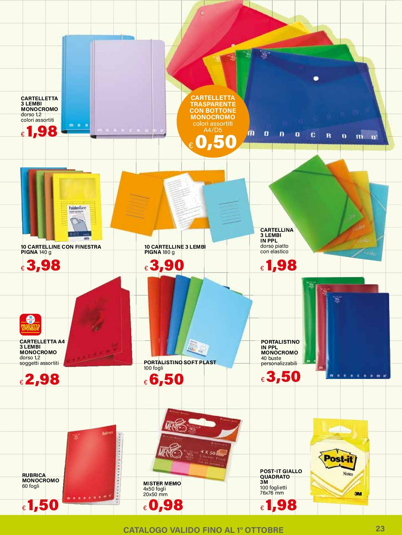 il-gigante - Volantino Il Gigante - Si torna a scuola valido dal 18/08 al 01/10 - page: 23