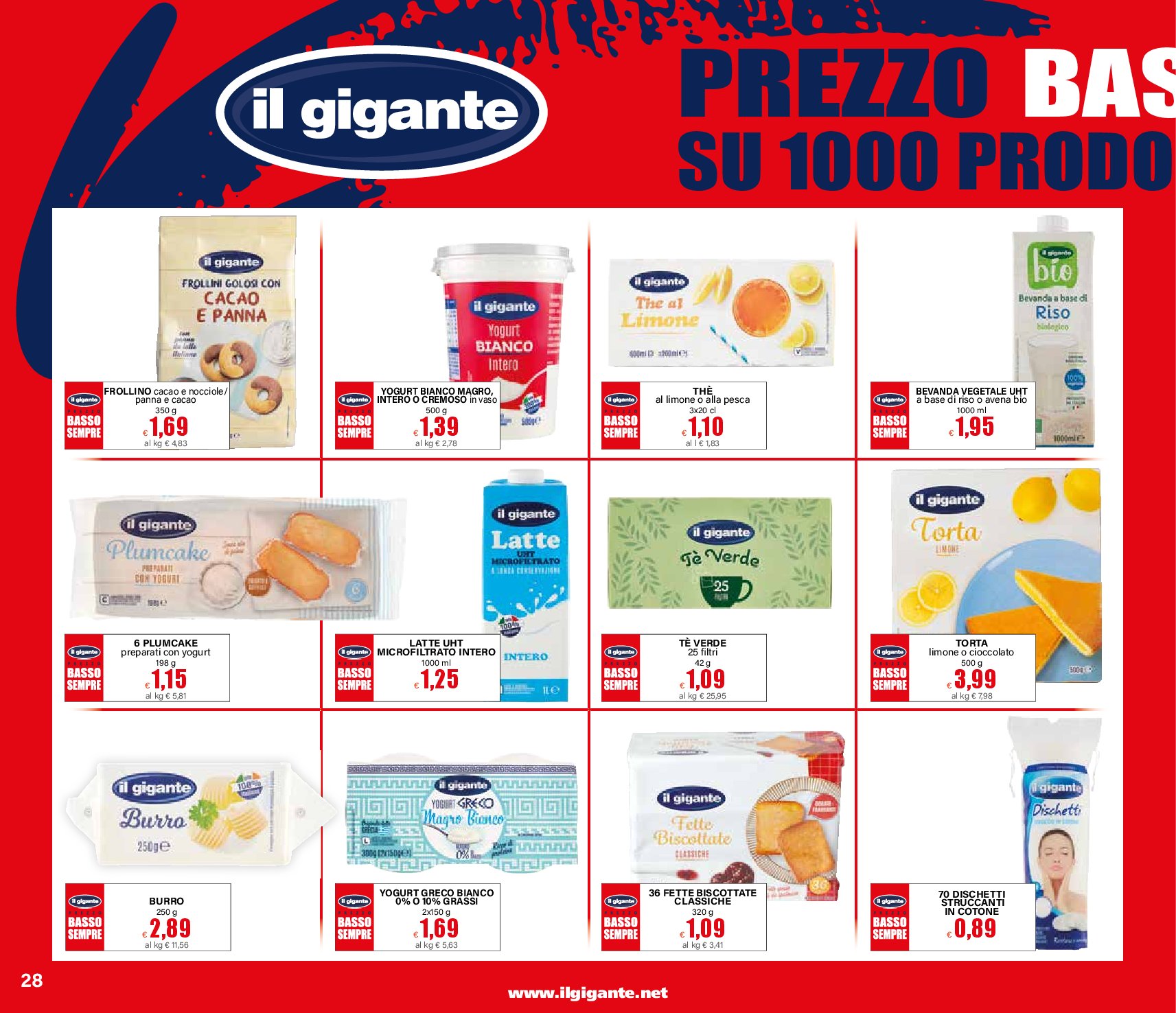 il-gigante - Volantino Il Gigante - 1+1 Uno è Gratis valido dal 04/09 al 17/09 - page: 28