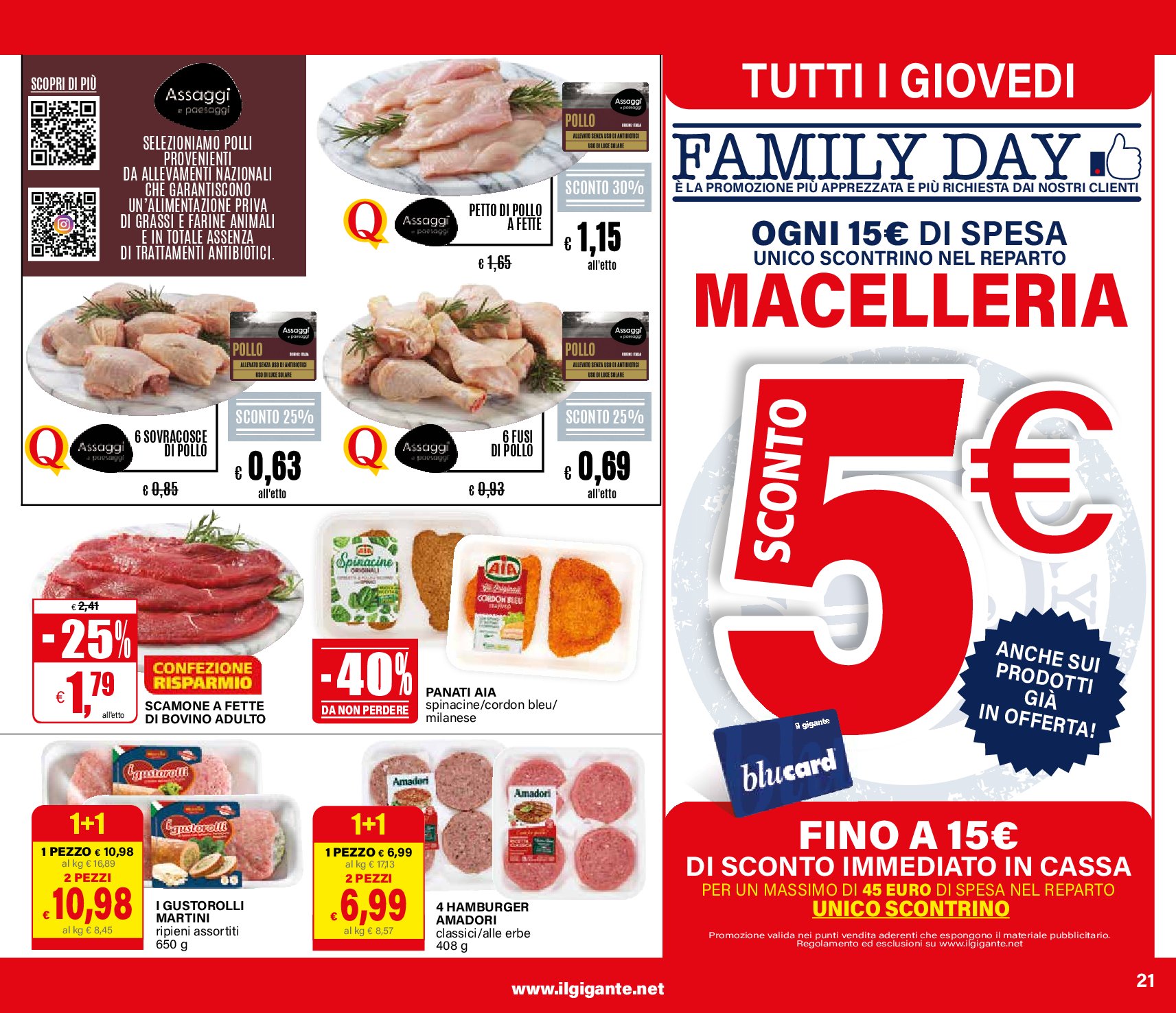 il-gigante - Volantino Il Gigante - 1+1 Uno è Gratis valido dal 04/09 al 17/09 - page: 21