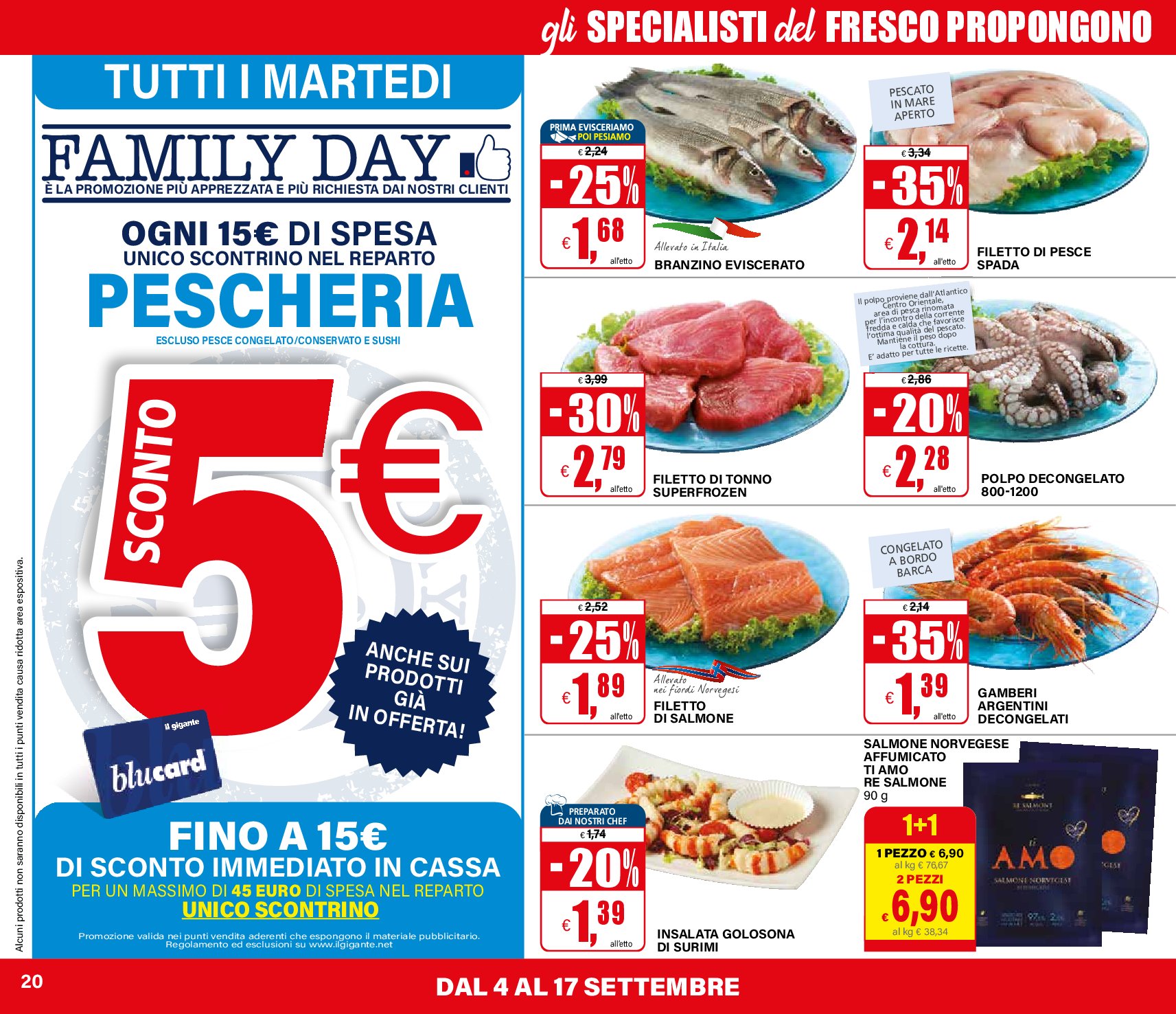 il-gigante - Volantino Il Gigante - 1+1 Uno è Gratis valido dal 04/09 al 17/09 - page: 20