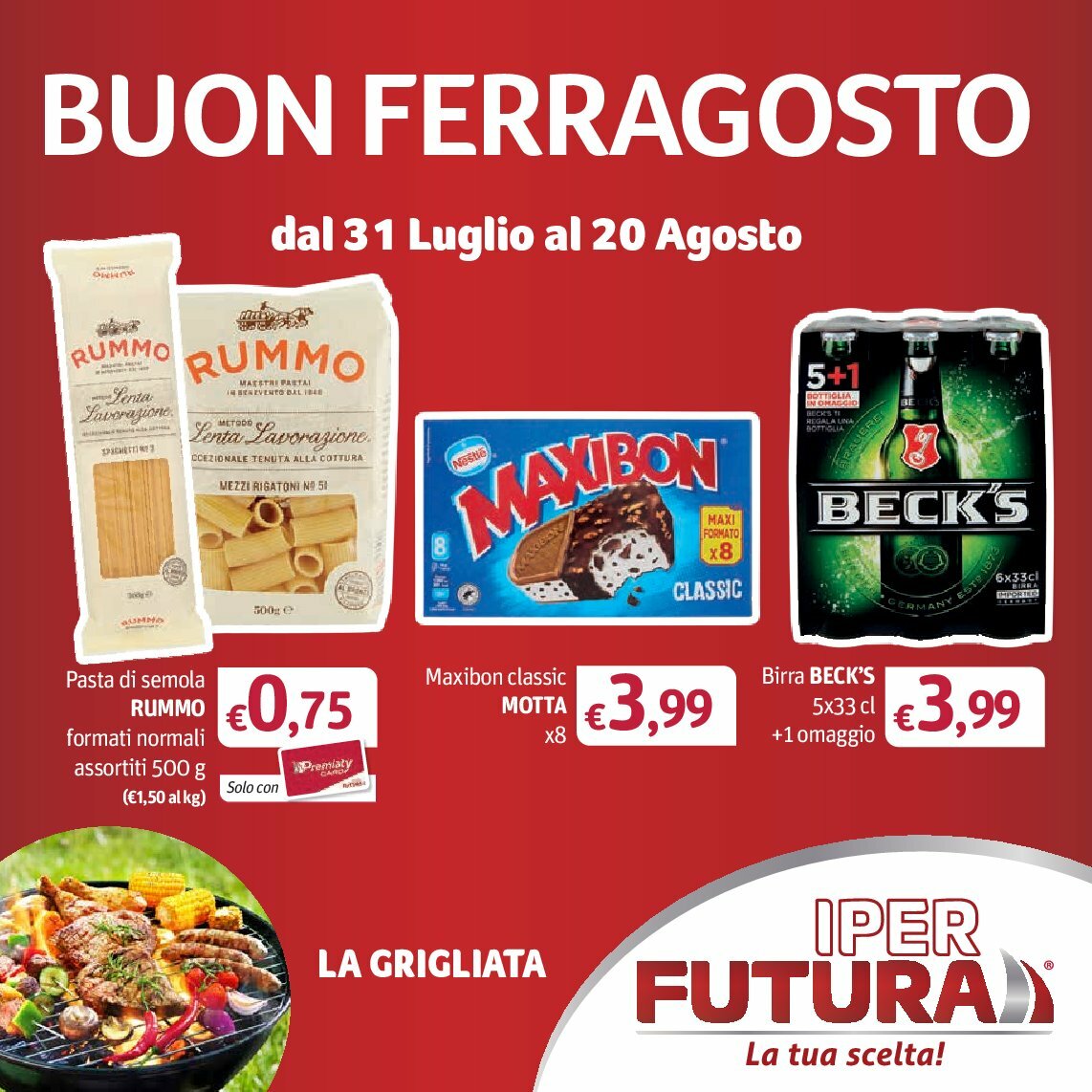 iper-futura - Volantino Iper Futura valido dal 31/07 al 20/08