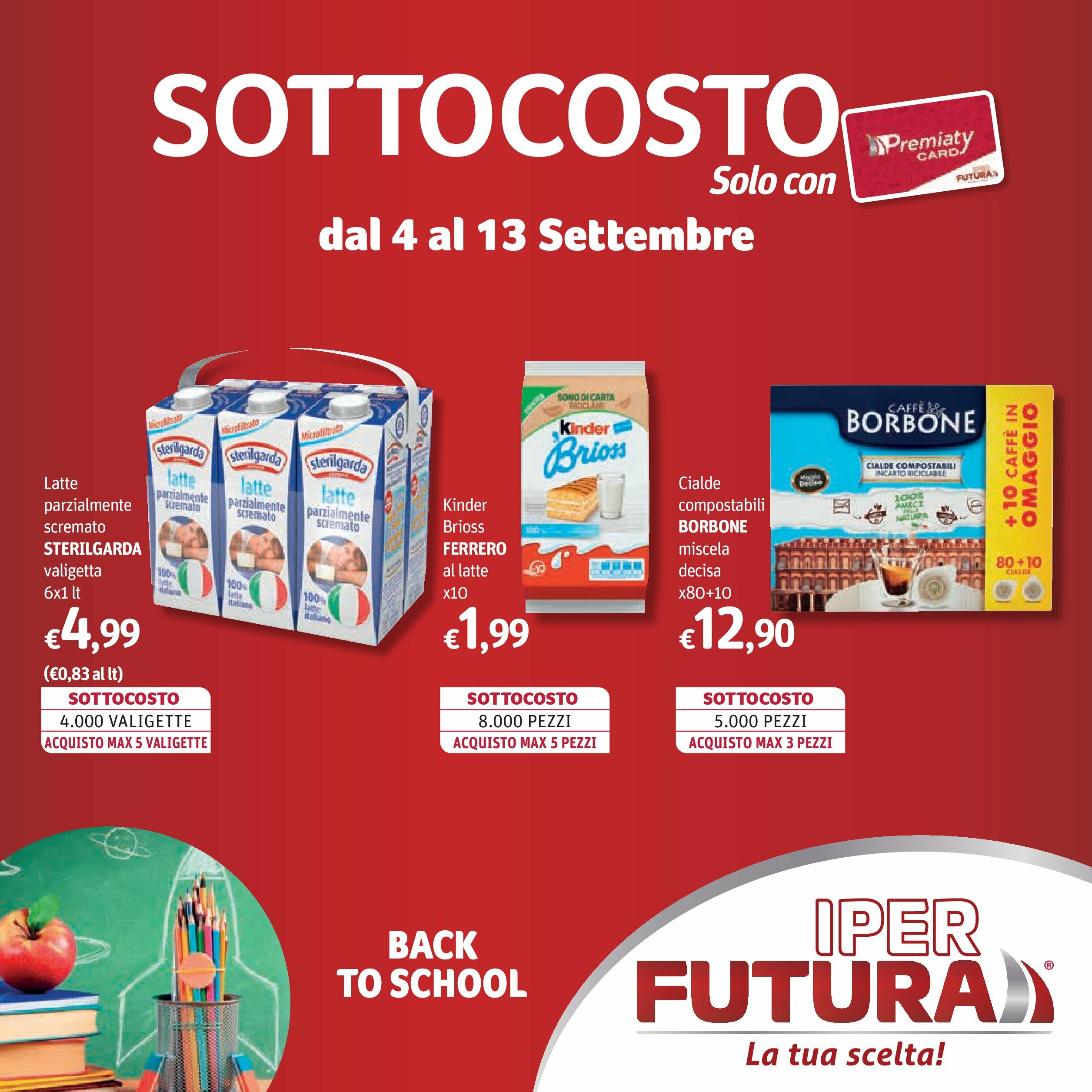 iper-futura - Volantino Iper Futura valido dal 04/09 al 13/09 - page: 1