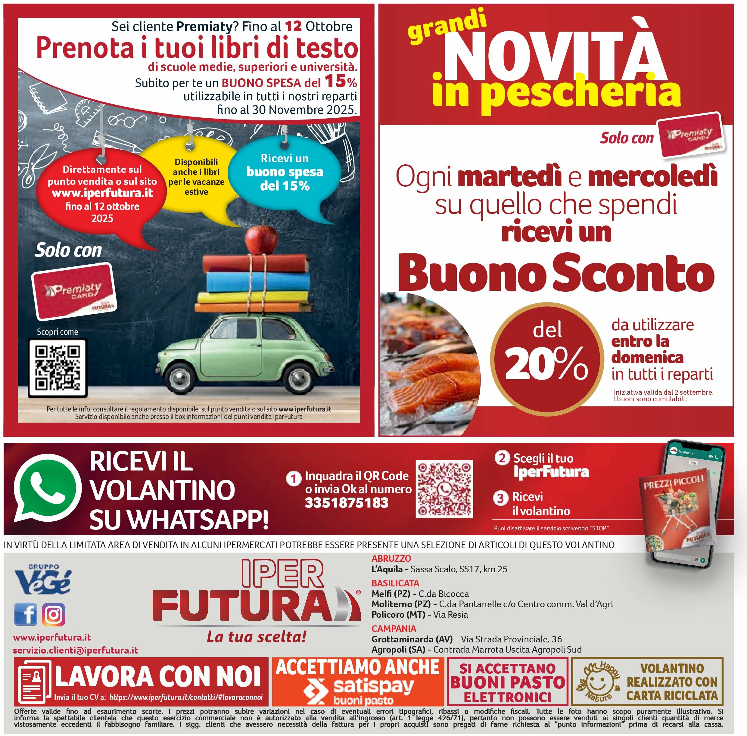 iper-futura - Volantino Iper Futura valido dal 04/09 al 13/09 - page: 24