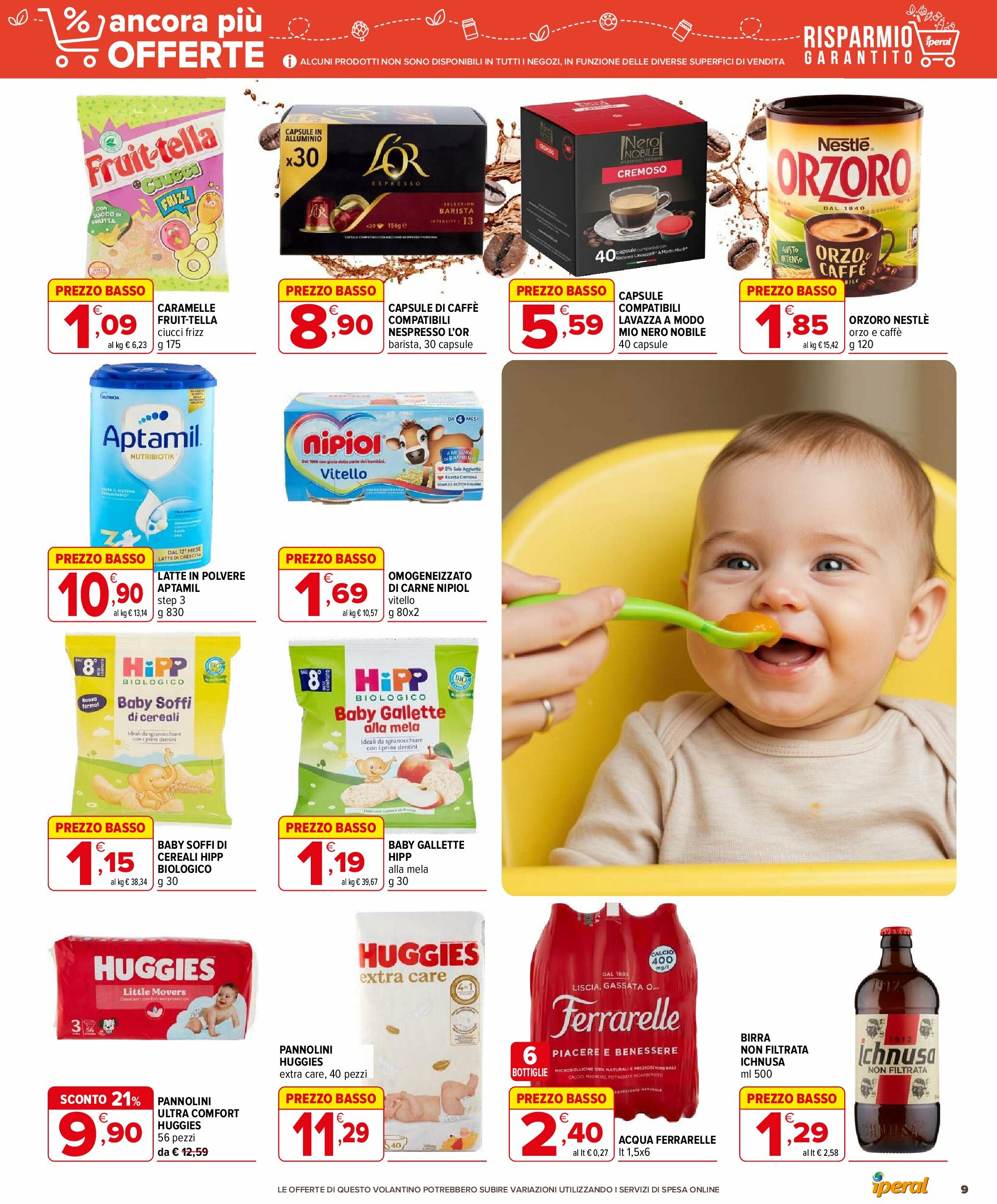 iperal - Volantino Iperal - Ancora più offerte valido dal 20/08 al 03/09 - page: 9