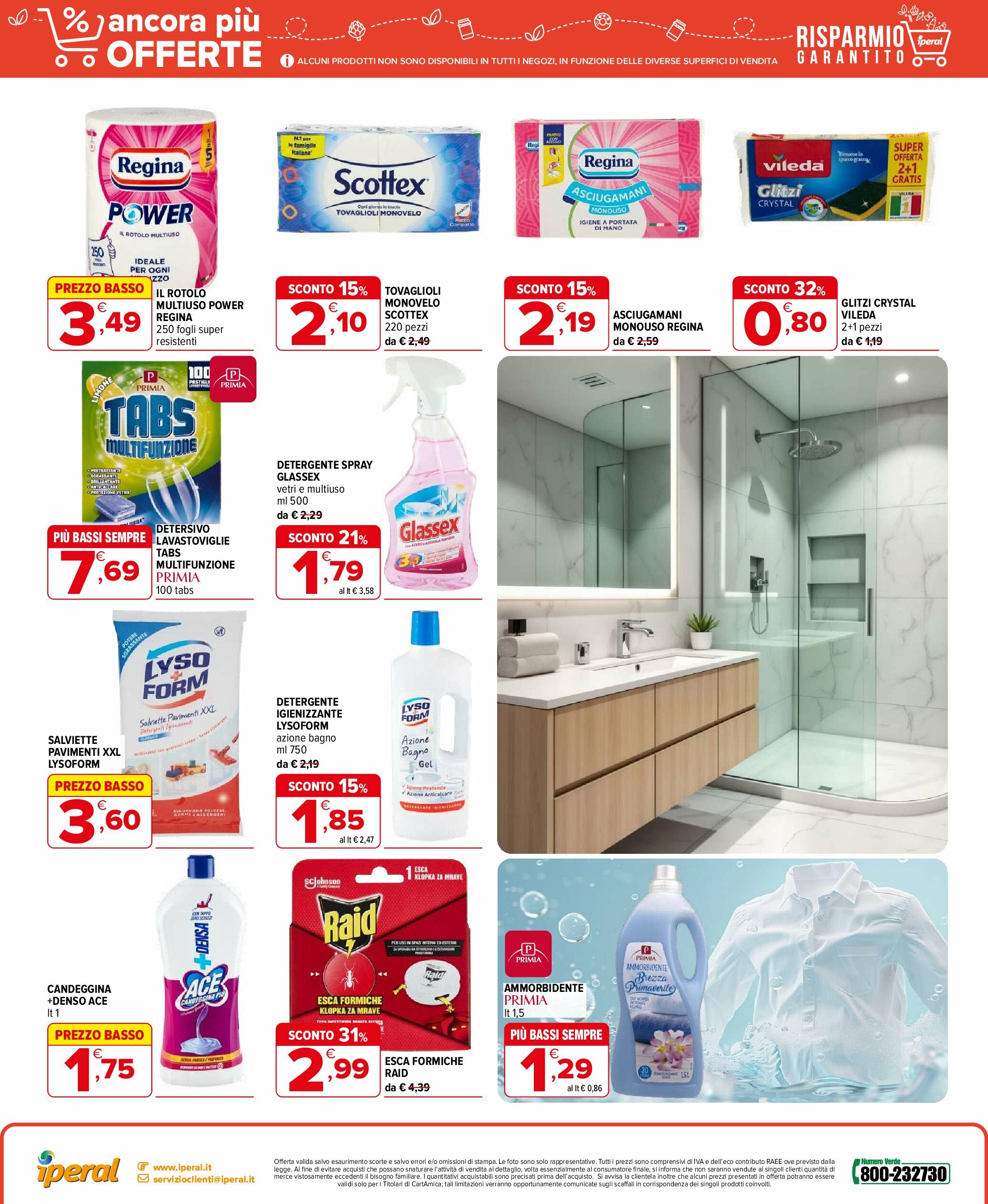 iperal - Volantino Iperal - Ancora più offerte valido dal 20/08 al 03/09 - page: 12