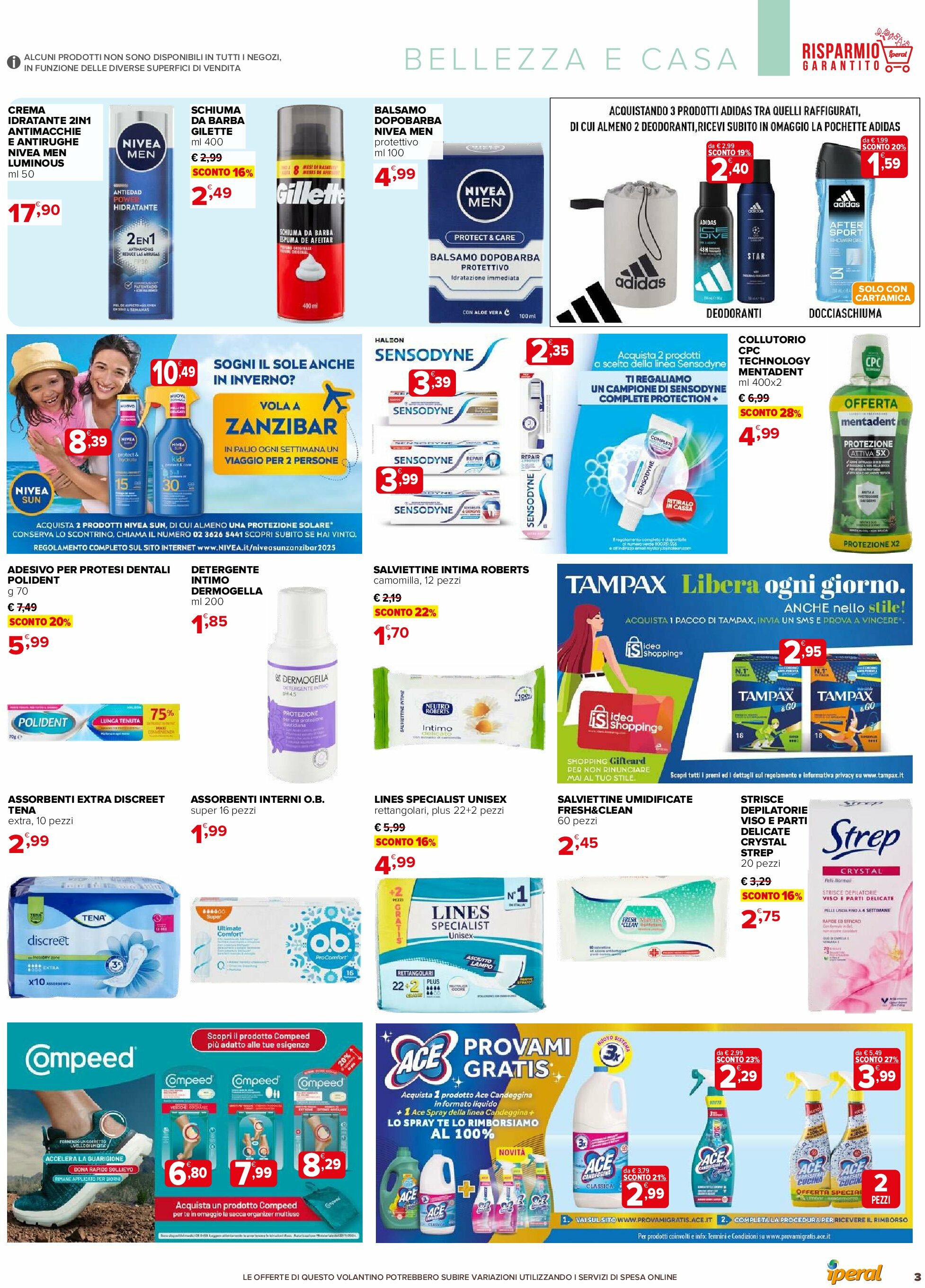 iperal - Volantino Iperal - Igiene e Bellezza valido dal 20/08 al 03/09 - page: 3