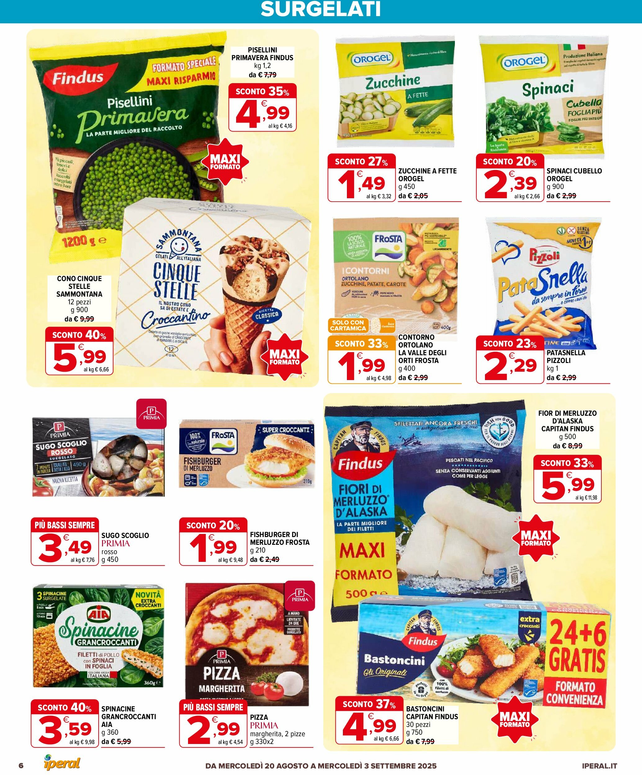 iperal - Volantino Iperal valido dal 20/08 al 03/09 - page: 6