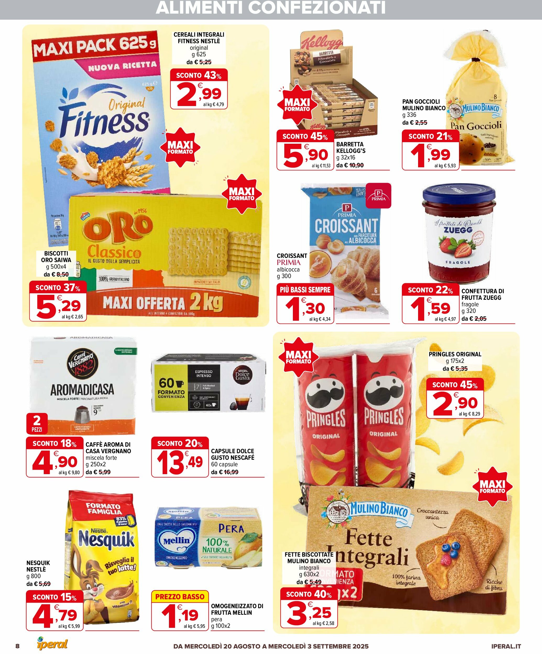 iperal - Volantino Iperal valido dal 20/08 al 03/09 - page: 8