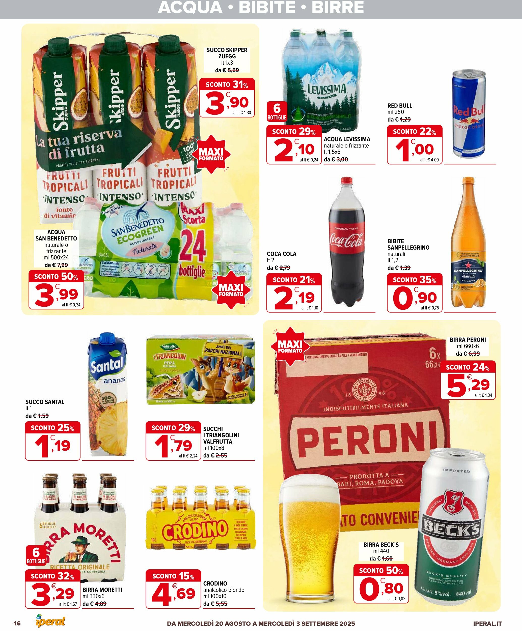iperal - Volantino Iperal valido dal 20/08 al 03/09 - page: 16