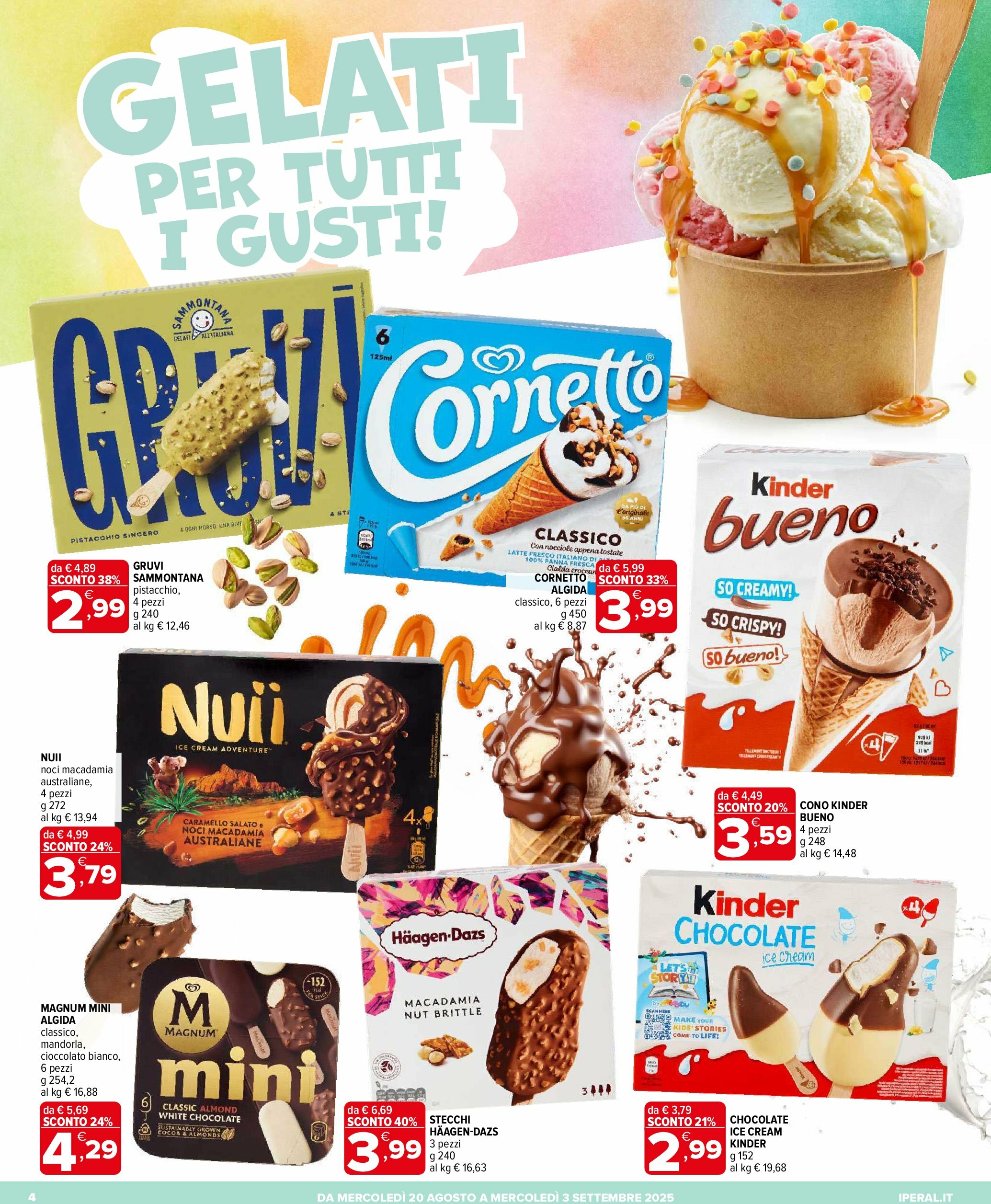 iperal - Volantino Iperal valido dal 20/08 al 03/09 - page: 4