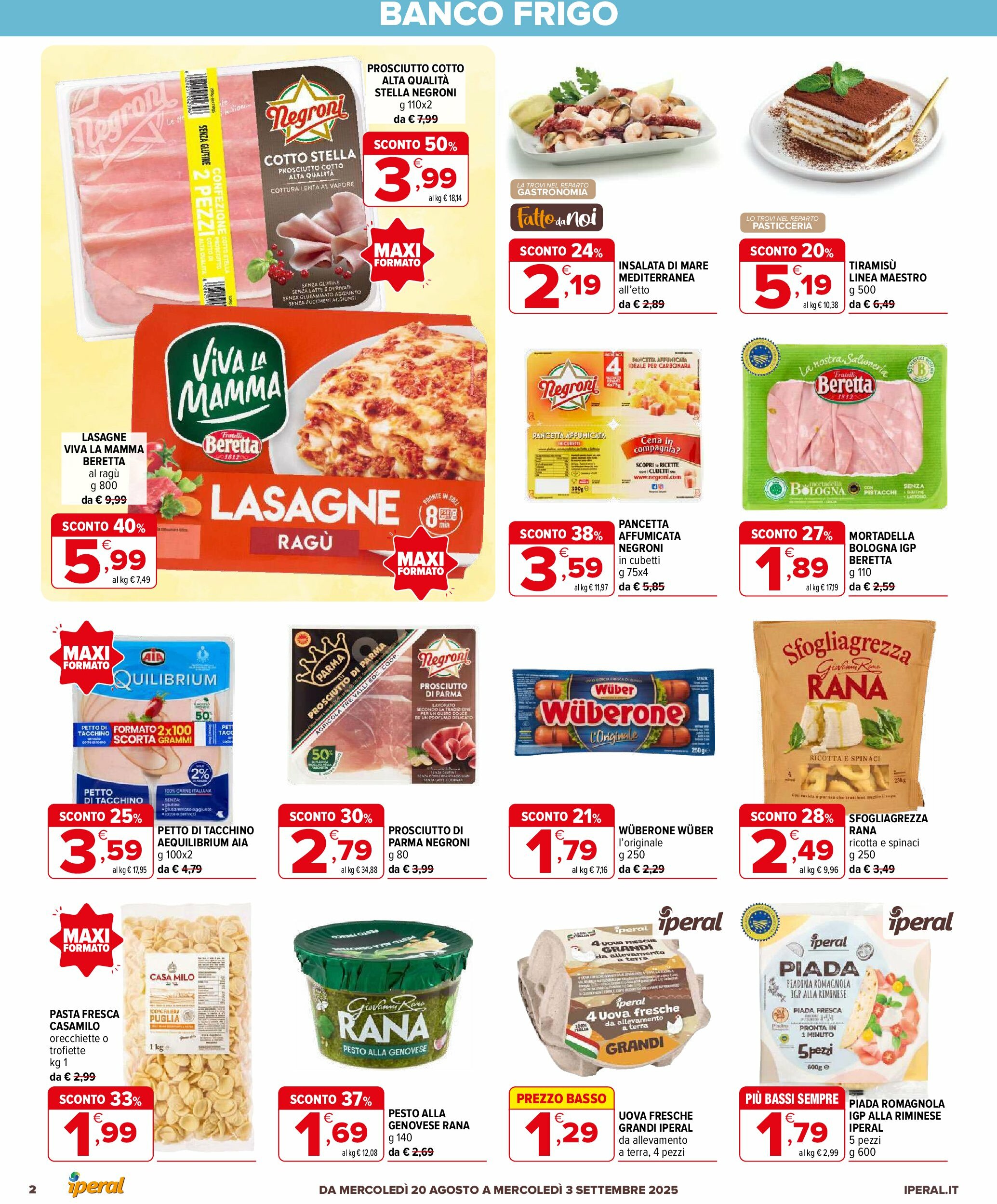 iperal - Volantino Iperal valido dal 20/08 al 03/09 - page: 2