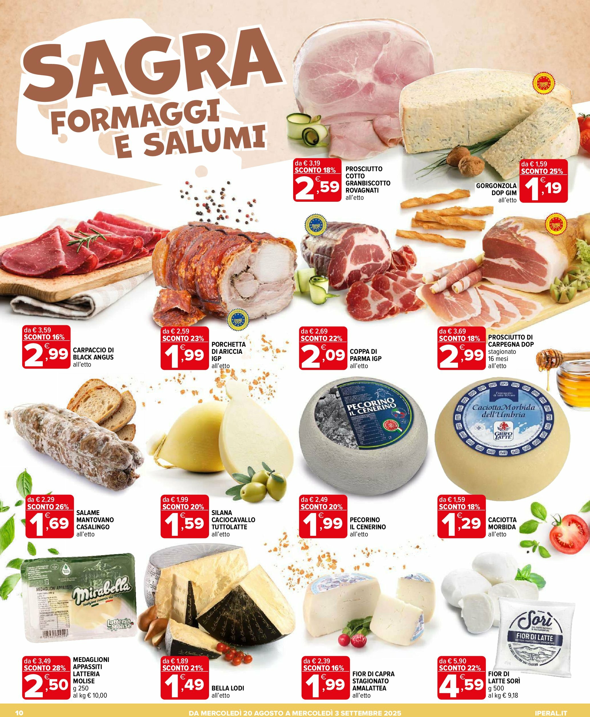 iperal - Volantino Iperal valido dal 20/08 al 03/09 - page: 10