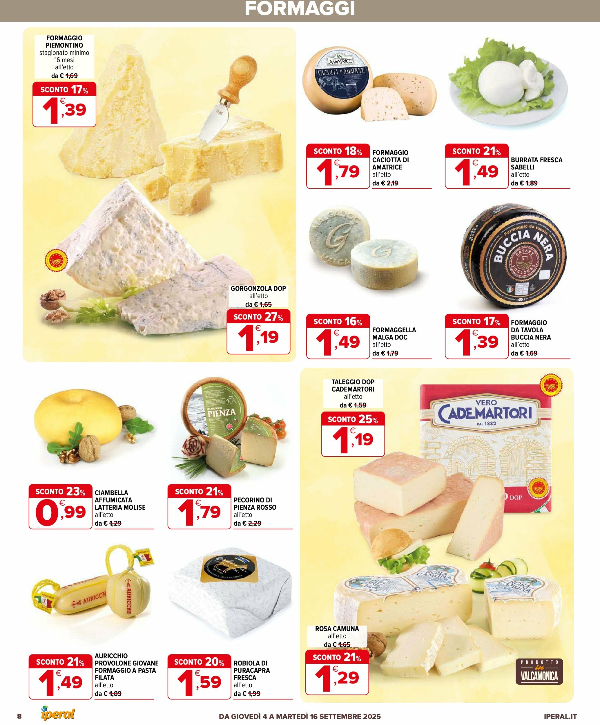 iperal - Volantino Iperal valido dal 04/09 al 16/09 - page: 8