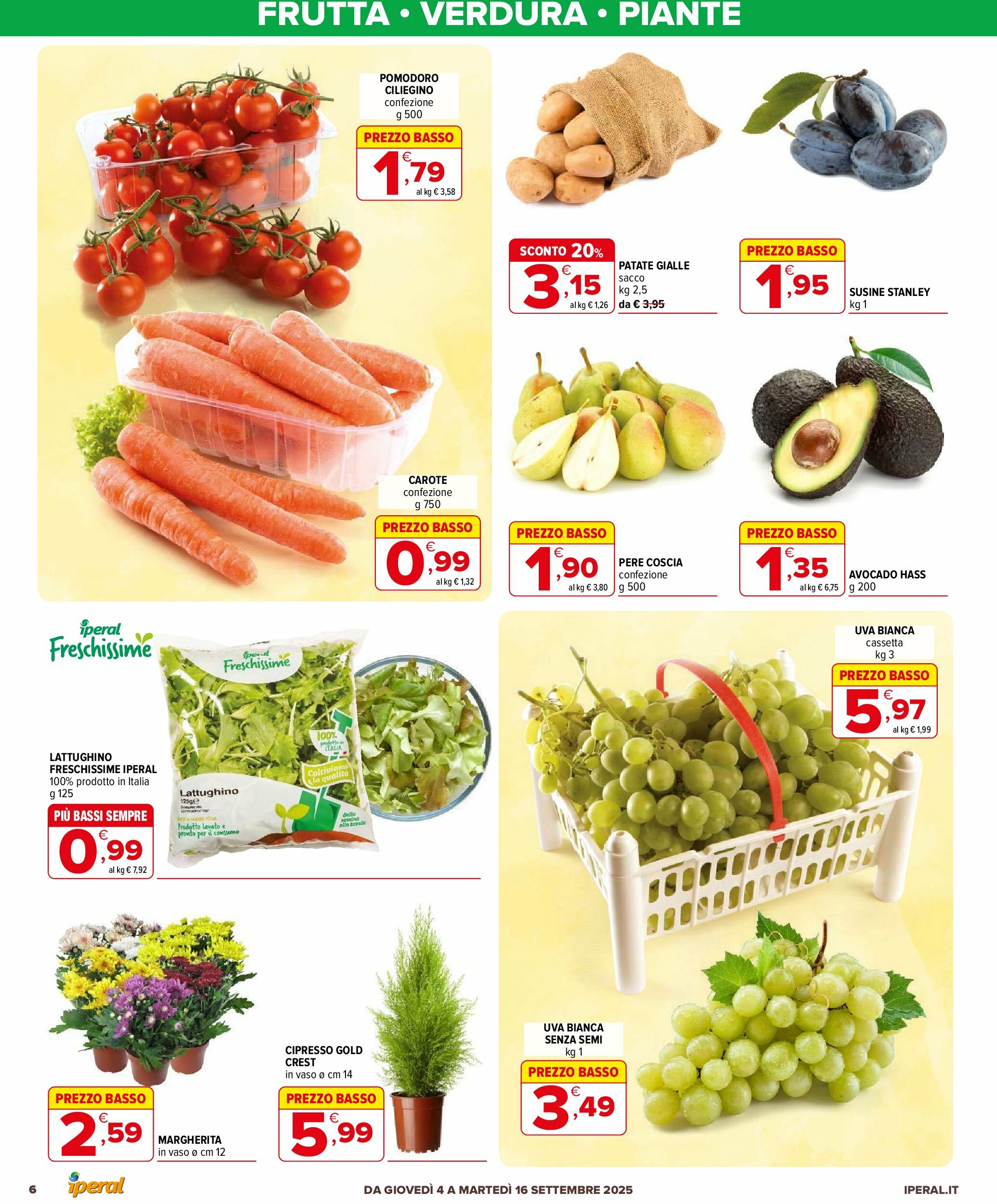 iperal - Volantino Iperal valido dal 04/09 al 16/09 - page: 6