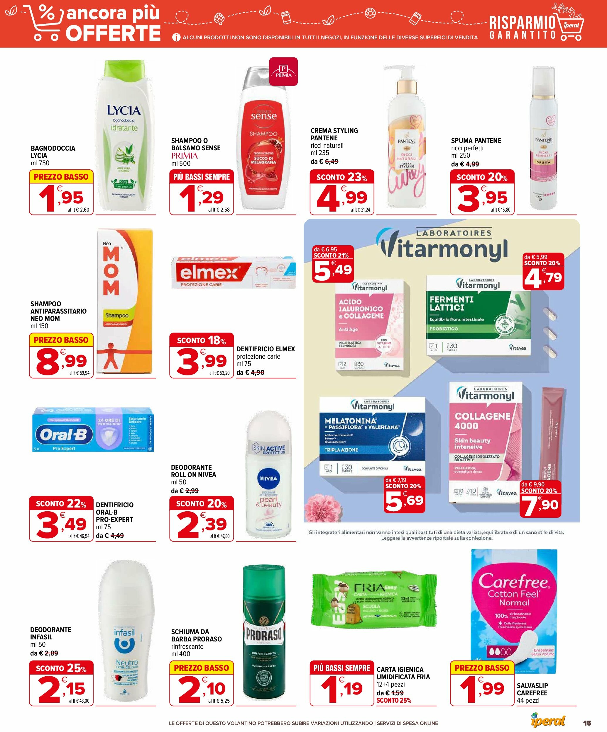 iperal - Volantino Iperal - Ancora più offerte valido dal 04/09 al 16/09 - page: 15