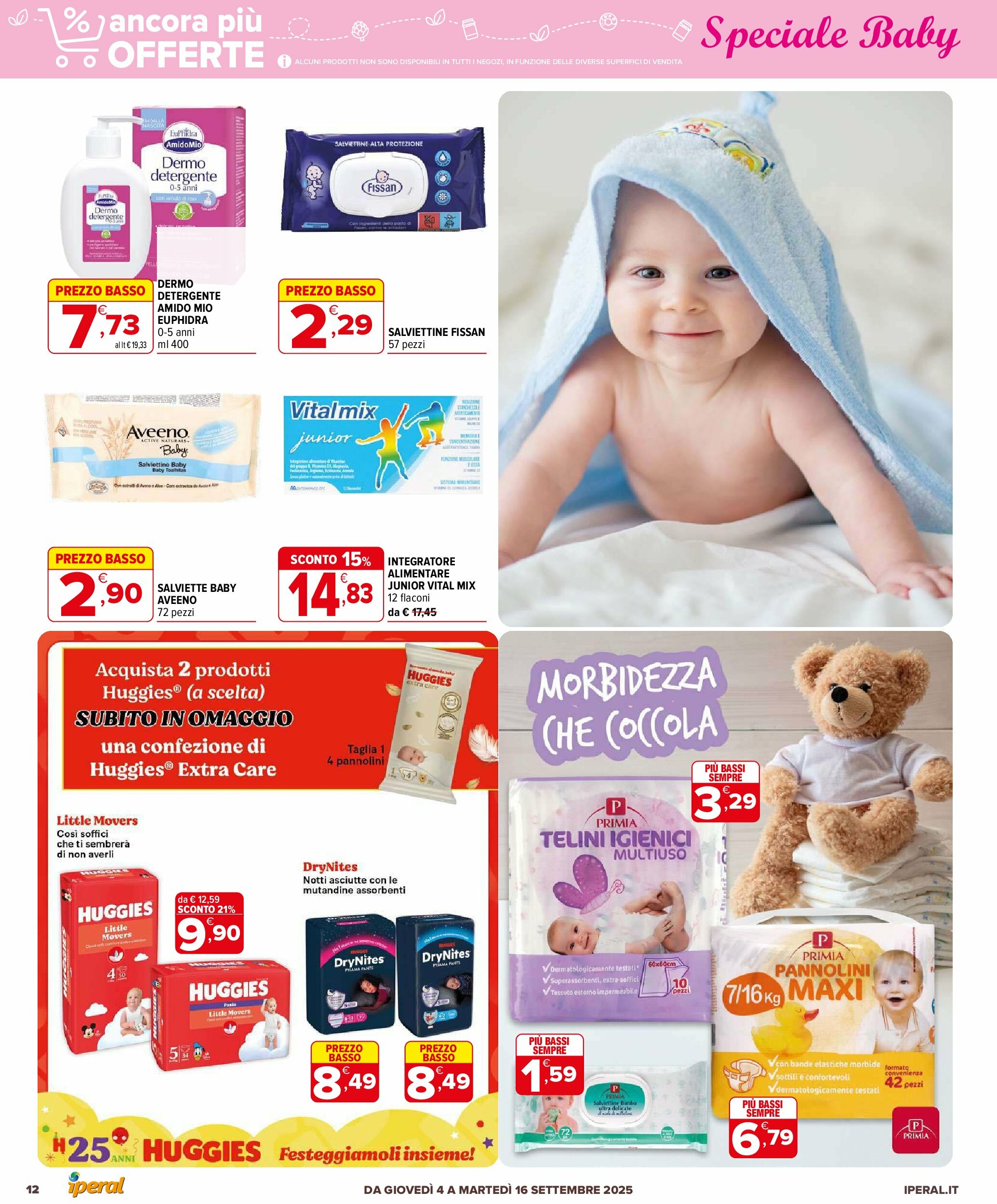 iperal - Volantino Iperal - Ancora più offerte valido dal 04/09 al 16/09 - page: 12