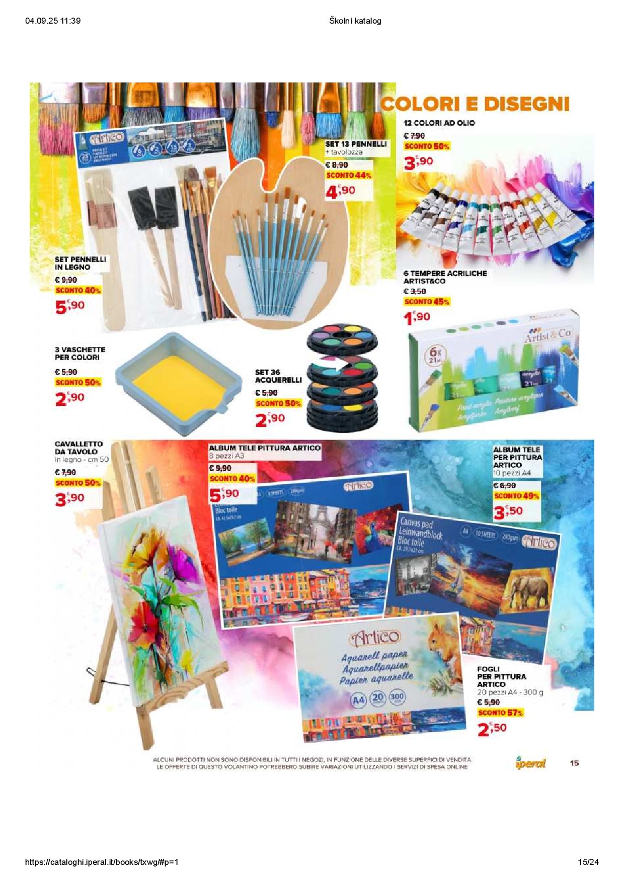 iperal - Volantino Iperal - Scuola valido dal 16/07 al 30/09 - page: 15