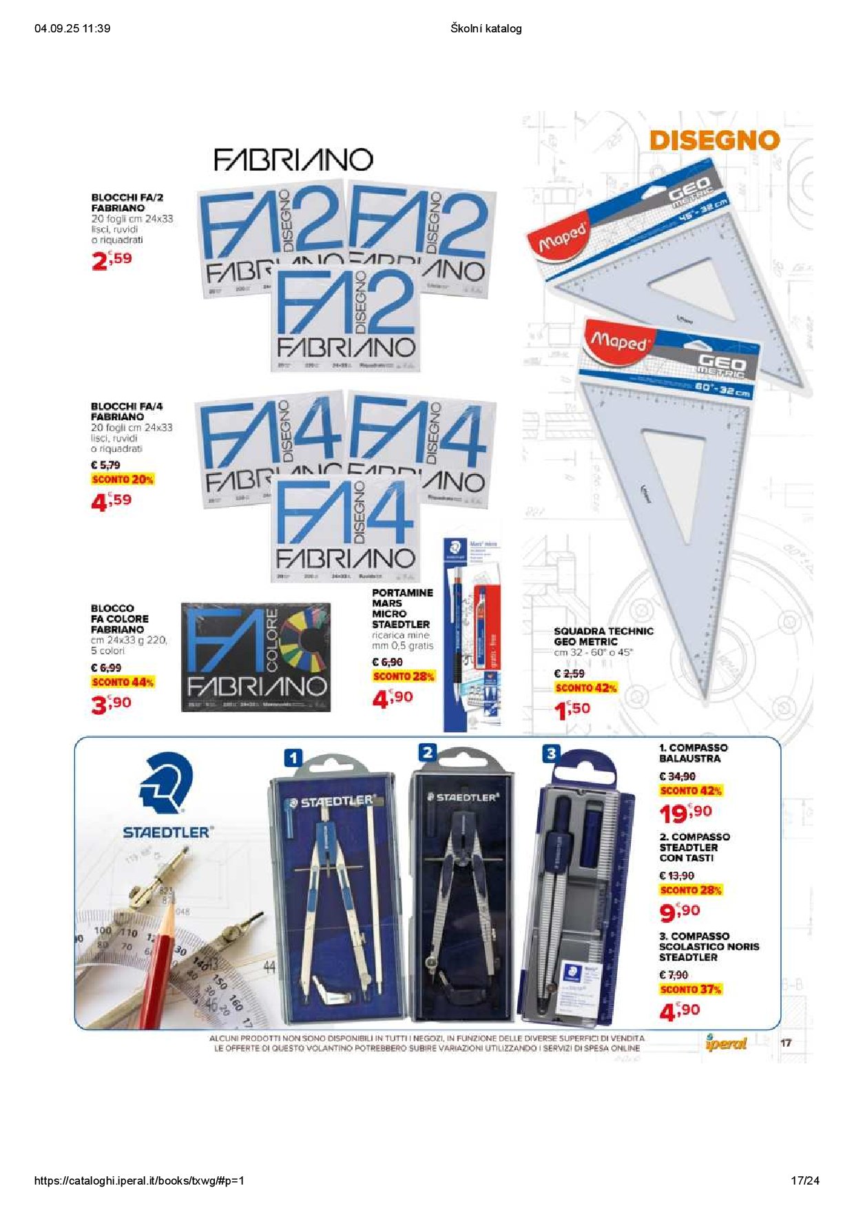 iperal - Volantino Iperal - Scuola valido dal 16/07 al 30/09 - page: 17