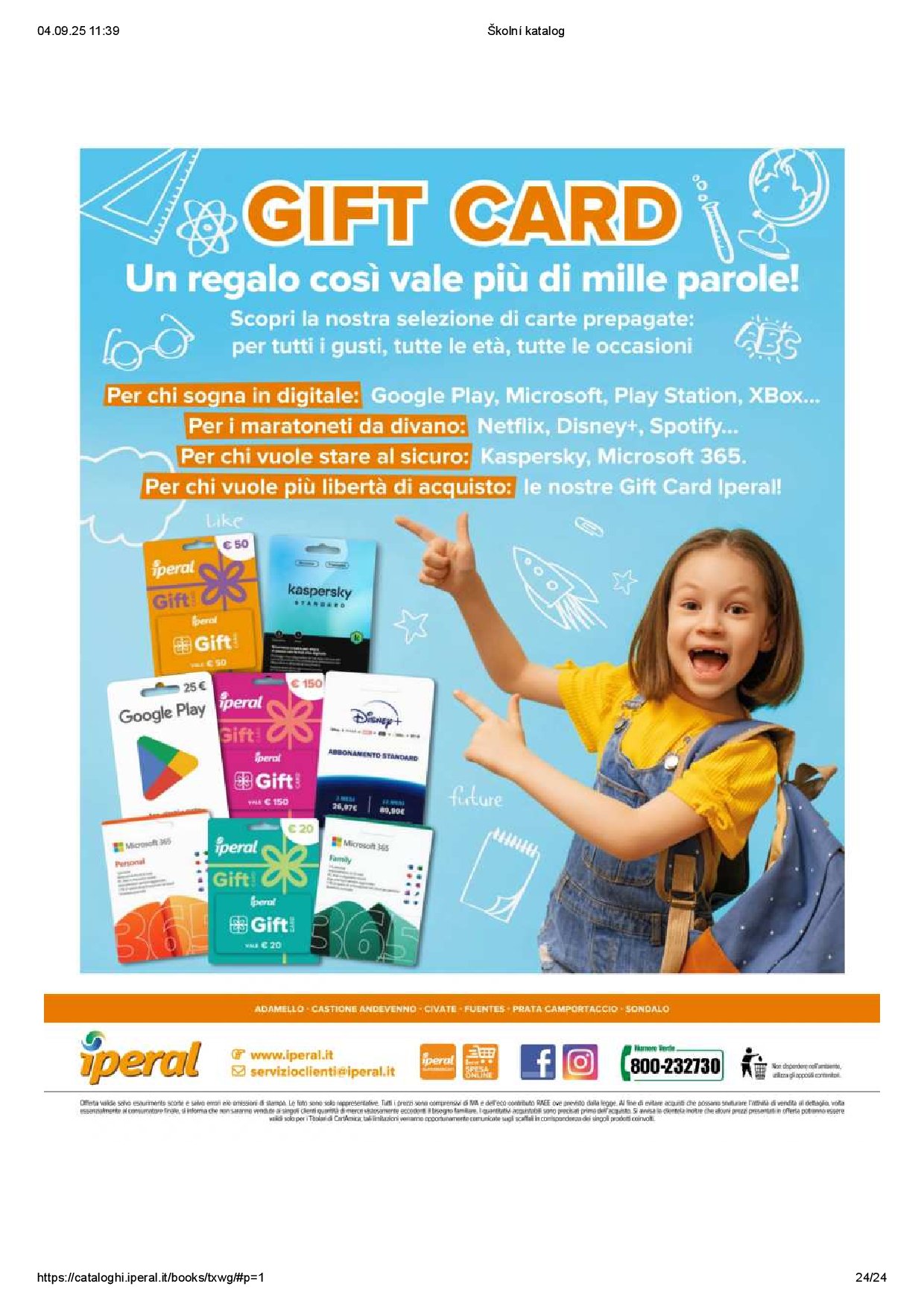 iperal - Volantino Iperal - Scuola valido dal 16/07 al 30/09 - page: 24