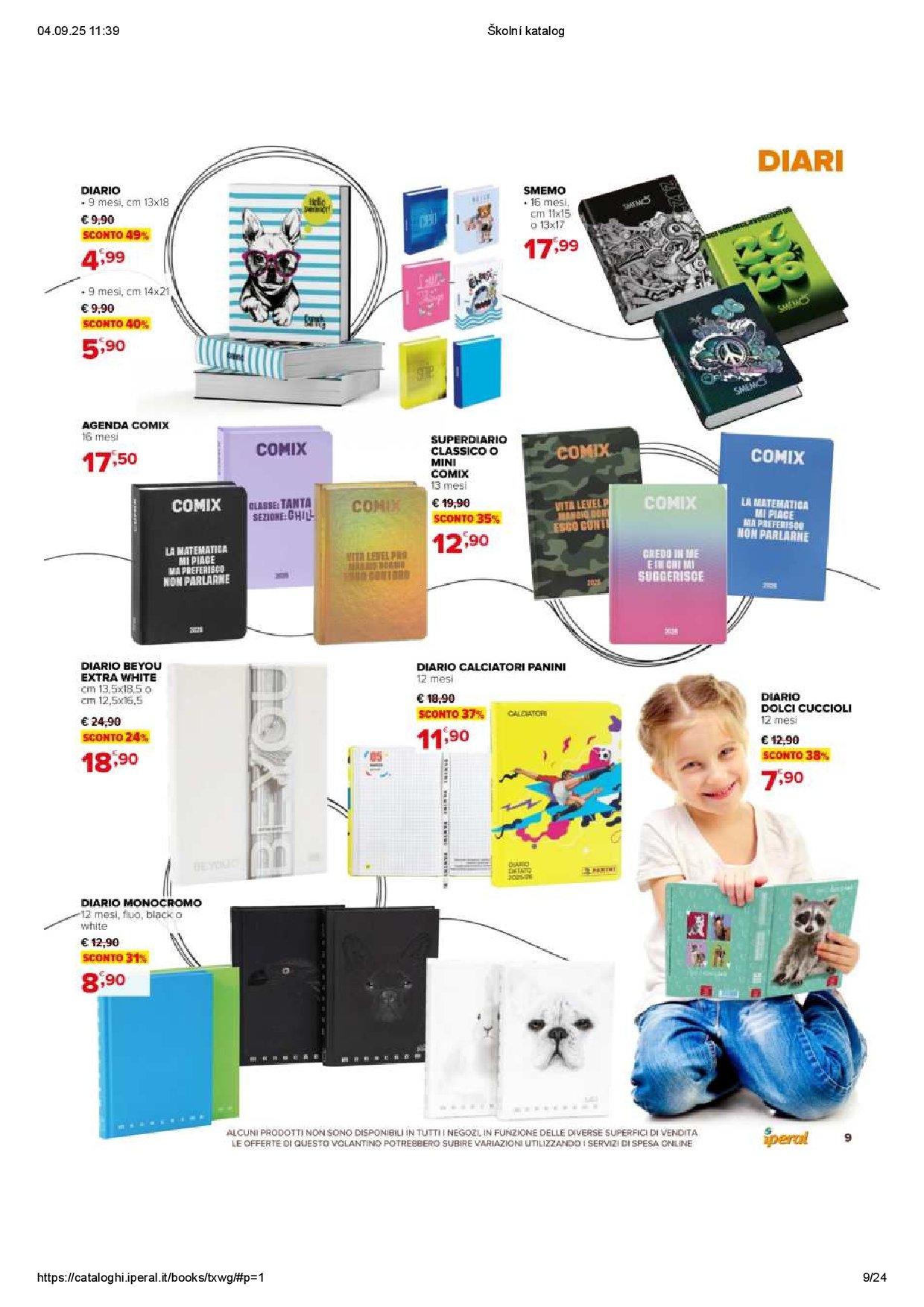 iperal - Volantino Iperal - Scuola valido dal 16/07 al 30/09 - page: 9