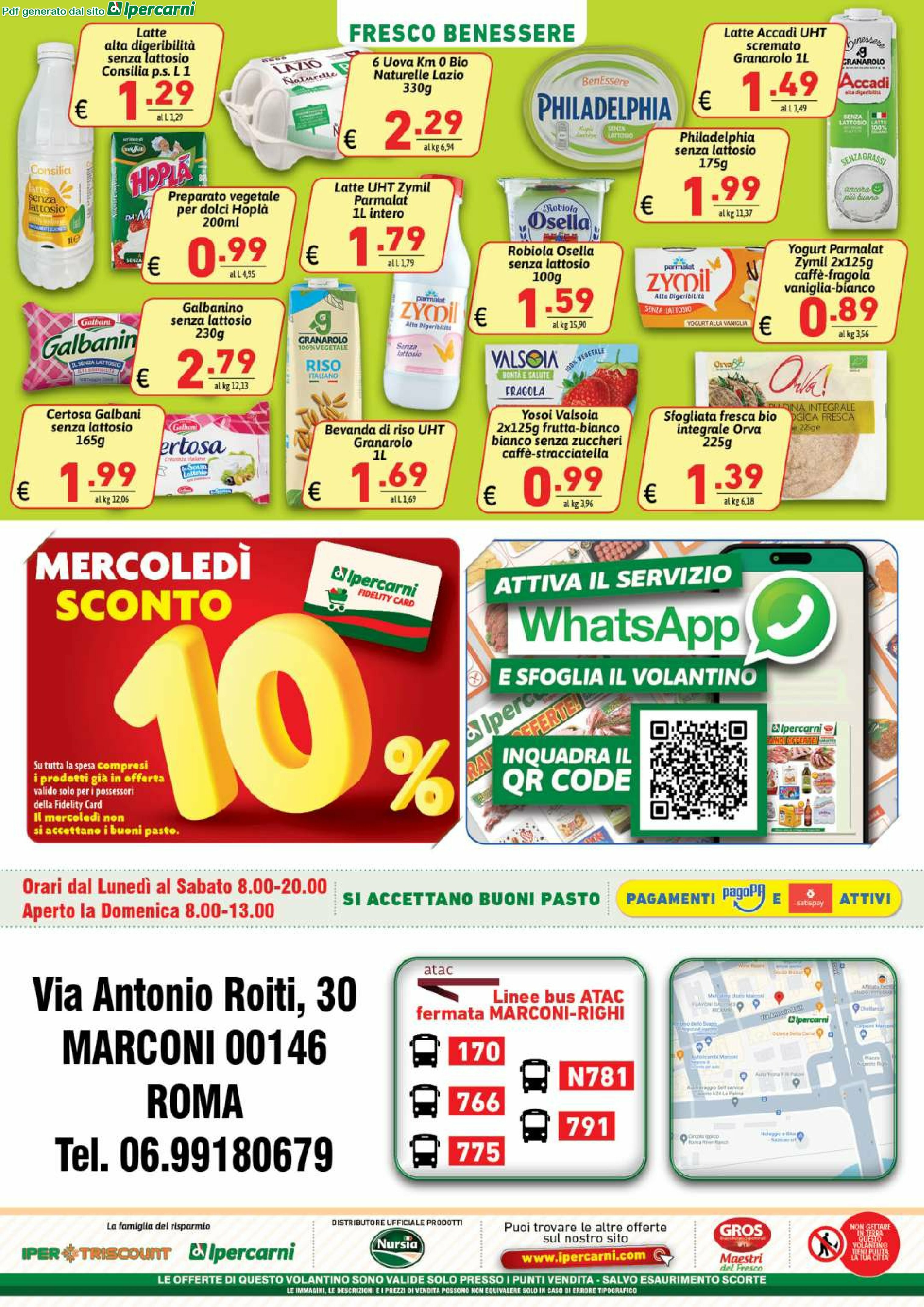 ipercarni - Volantino Ipercarni - Via Roiti, Marconi valido dal 18/08 al 26/08 - page: 12