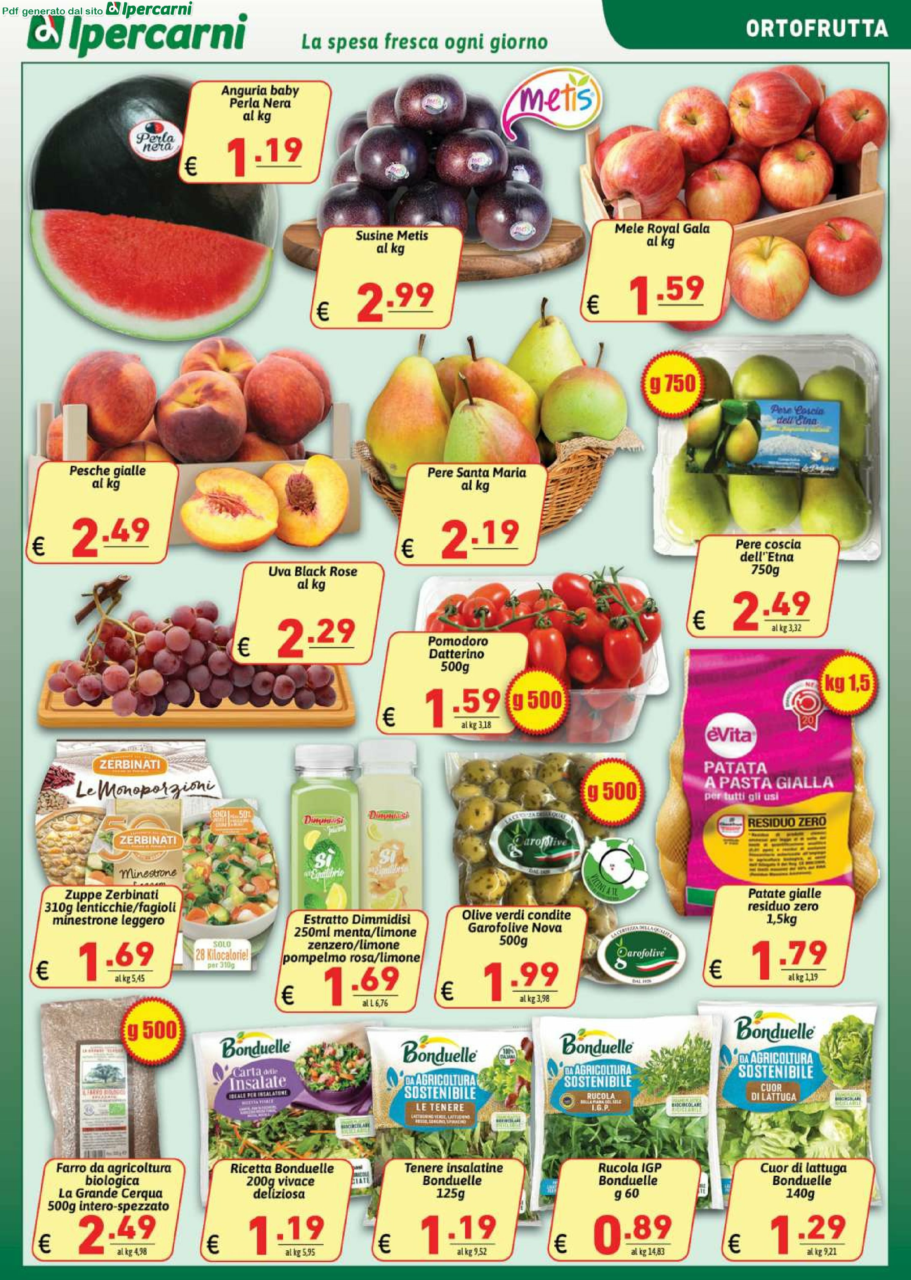 ipercarni - Volantino Ipercarni - Laghetto valido dal 18/08 al 26/08 - page: 5