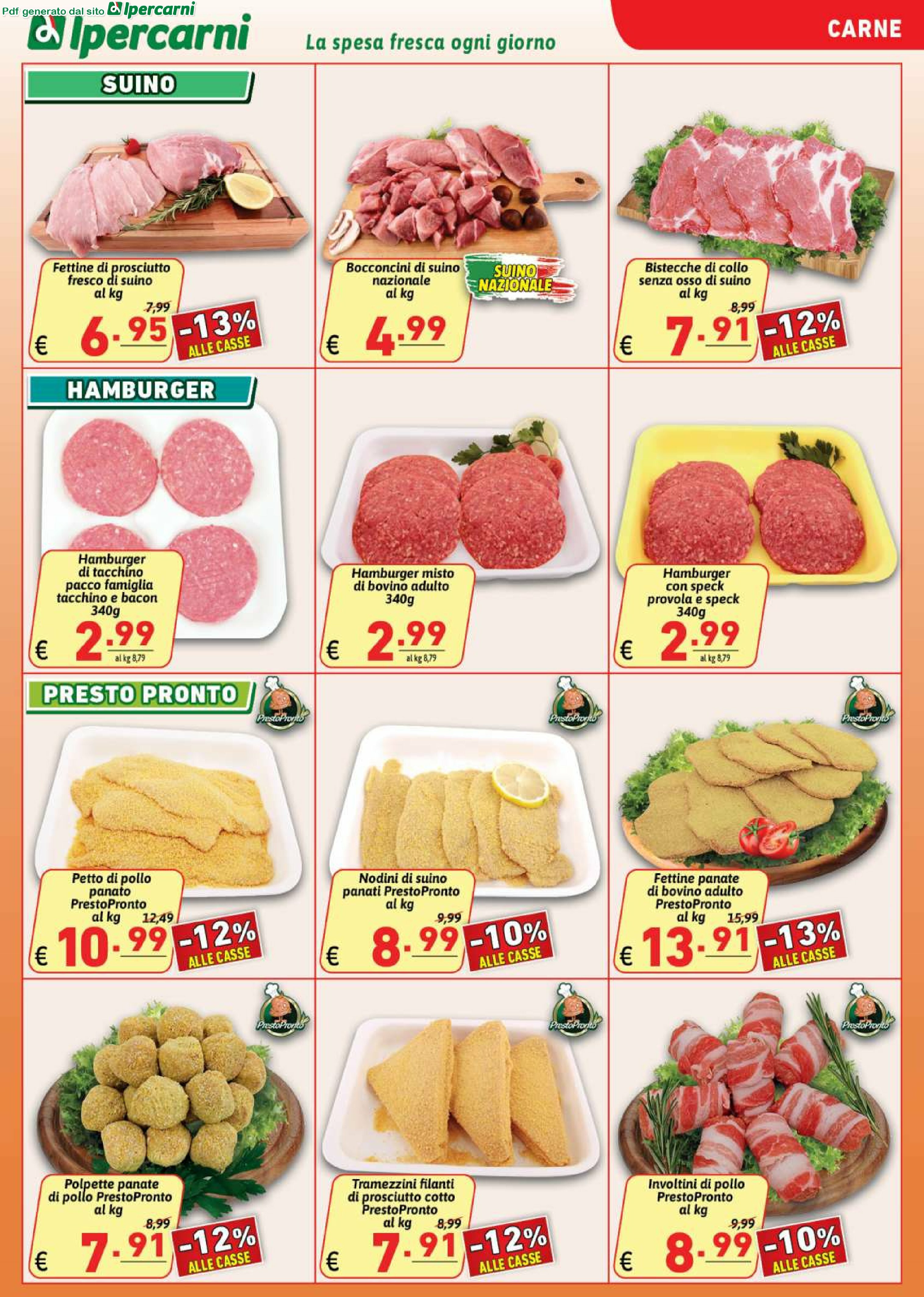 ipercarni - Volantino Ipercarni - Laghetto valido dal 18/08 al 26/08 - page: 3