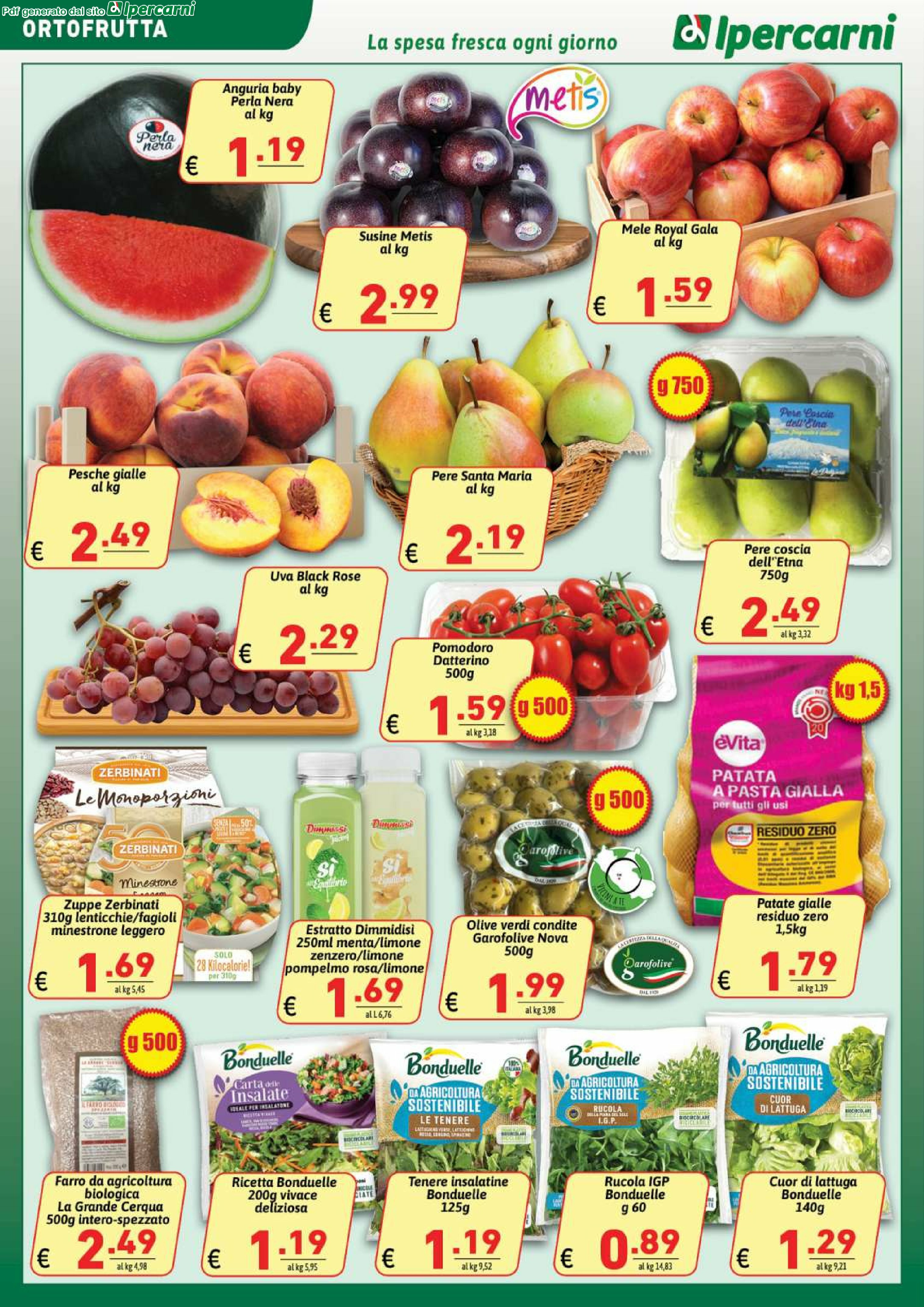 ipercarni - Volantino Ipercarni - Casilino, Finocchio, Marconi, Mentana, Centocelle, Montesacro, Tiburtina, Trionfale, Tuscolano, Villa Gordiani valido dal 18/08 al 26/08 - page: 8