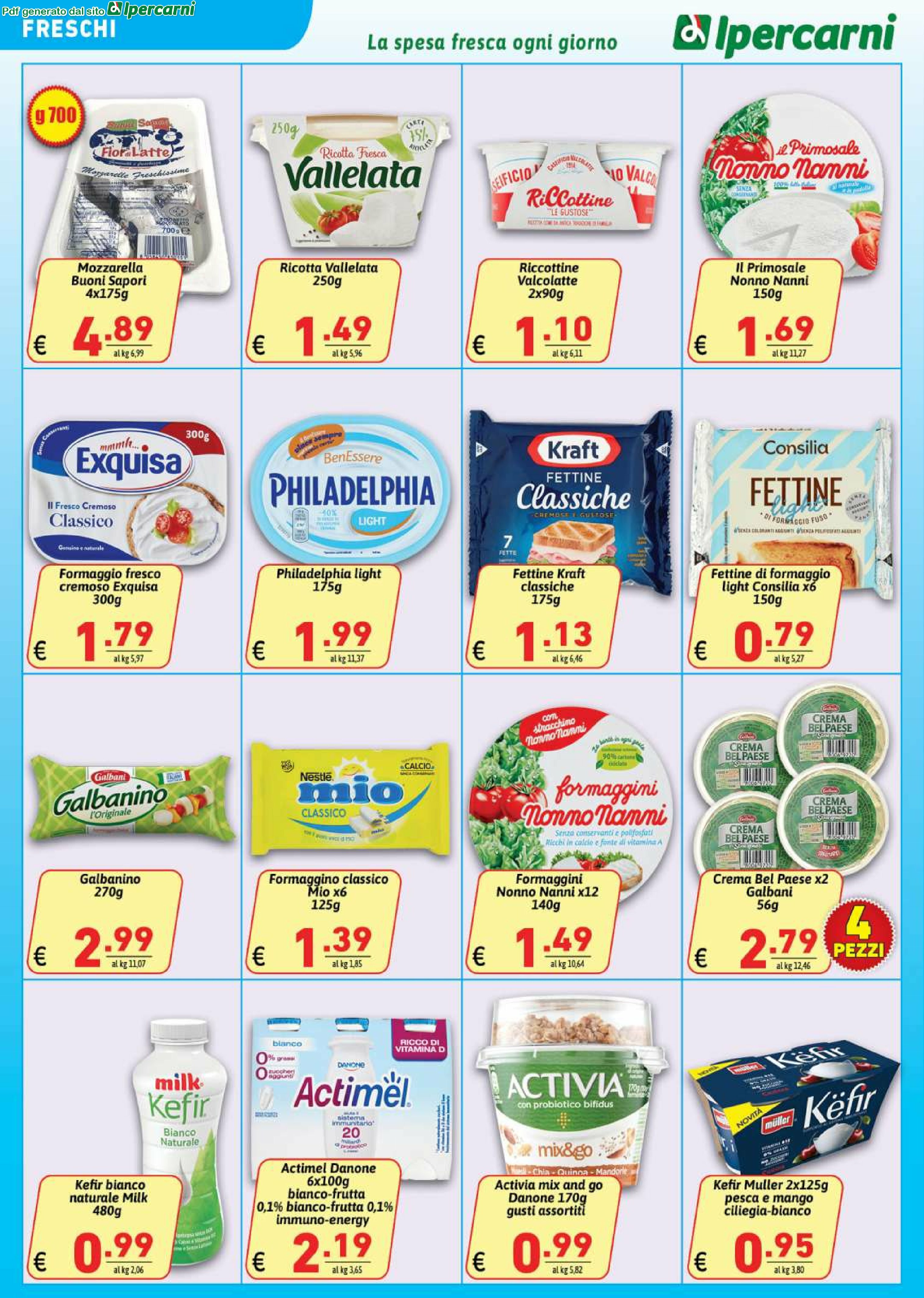 ipercarni - Volantino Ipercarni - Cecchignola, Laghetto, Mentana, Tiburtina, Torre Angela, Trionfale, Villa Gordiani valido dal 27/08 al 04/09 - page: 6