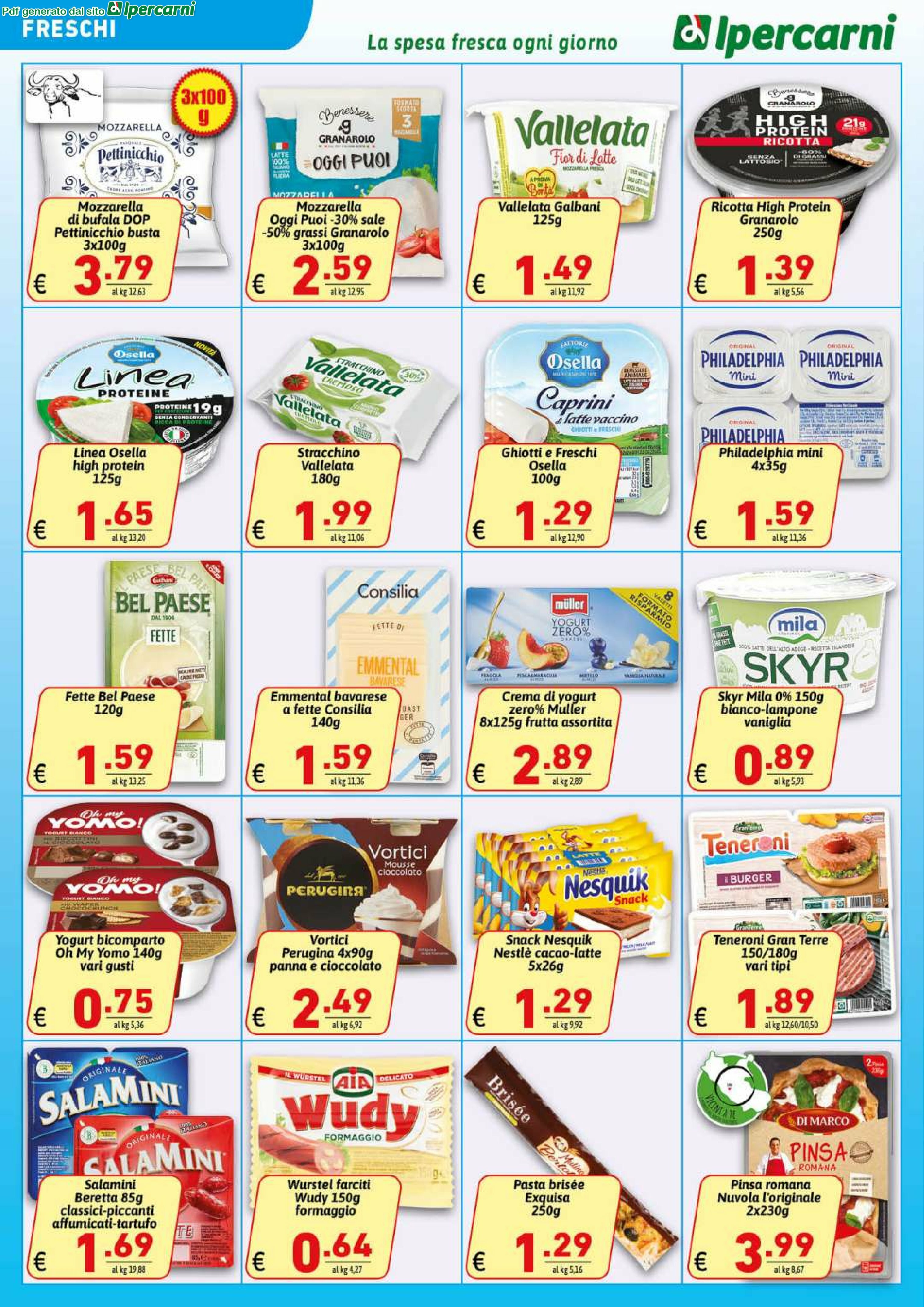 ipercarni - Volantino Ipercarni - Via Asello, Piazza dei Consoli valido dal 27/08 al 04/09 - page: 10