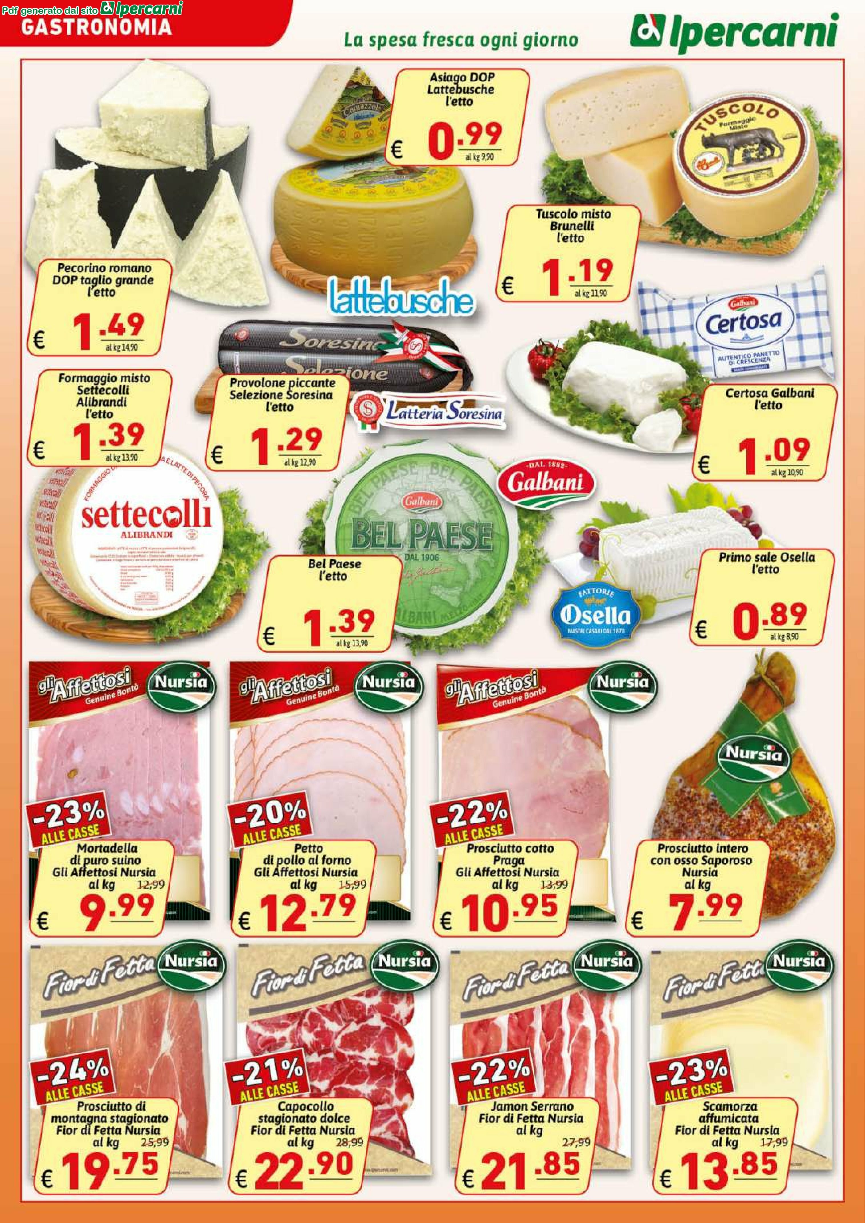 ipercarni - Volantino Ipercarni - Via Asello, Piazza dei Consoli valido dal 27/08 al 04/09 - page: 6