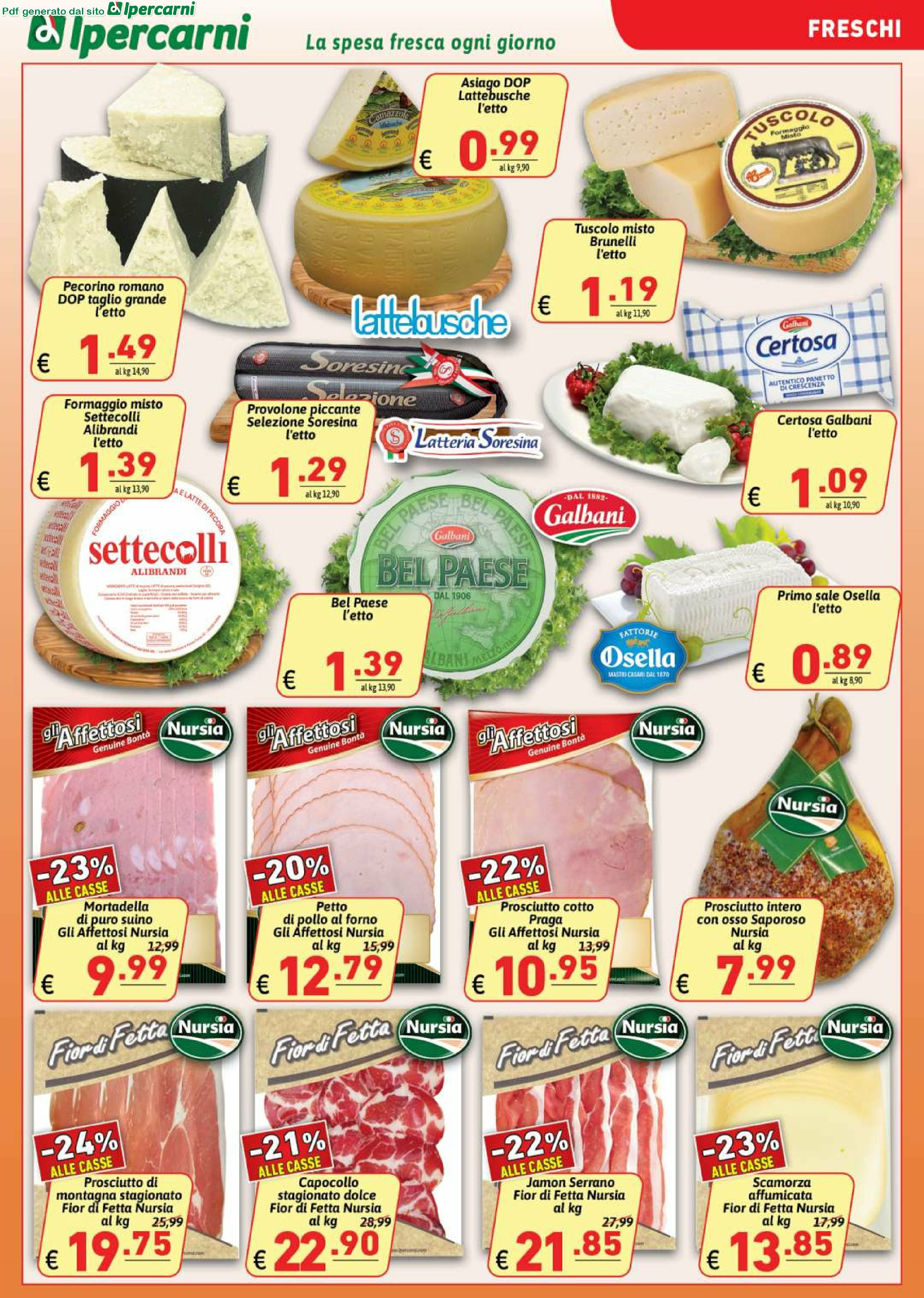 ipercarni - Volantino Ipercarni - Via Roiti, Marconi valido dal 27/08 al 04/09 - page: 5