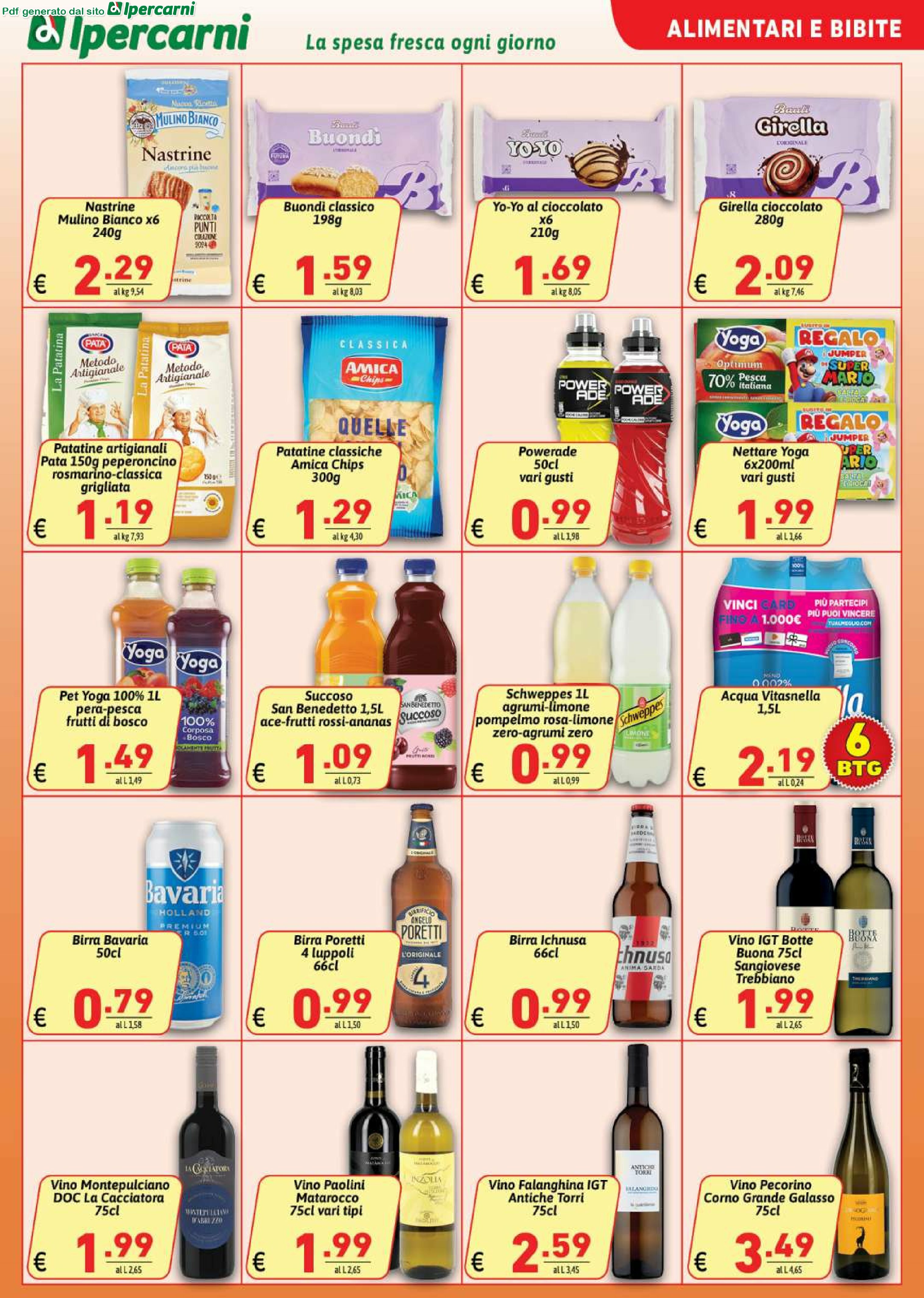 ipercarni - Volantino Ipercarni - Via Roiti, Marconi valido dal 27/08 al 04/09 - page: 11