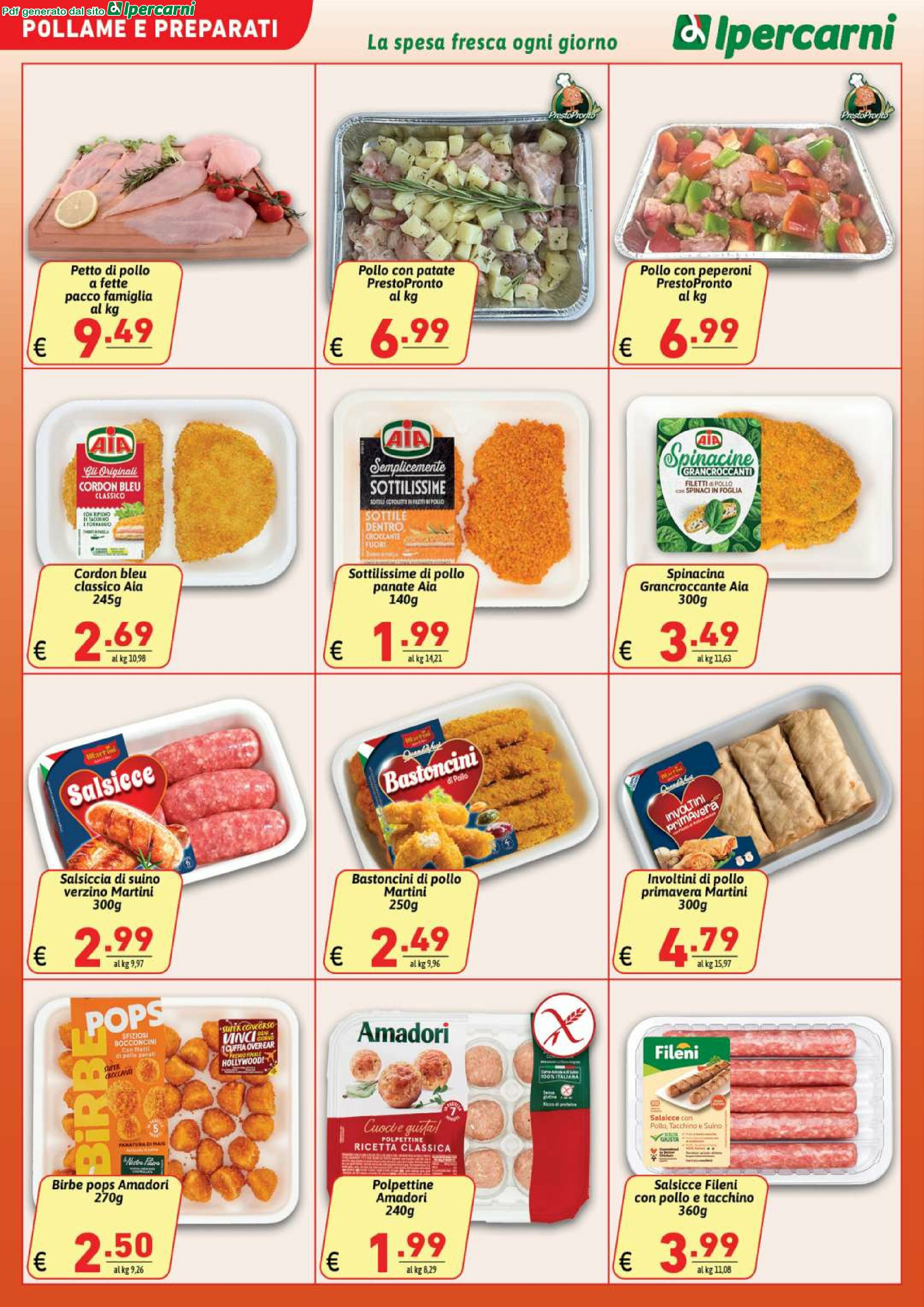 ipercarni - Volantino Ipercarni - Via Roiti, Marconi valido dal 27/08 al 04/09 - page: 4