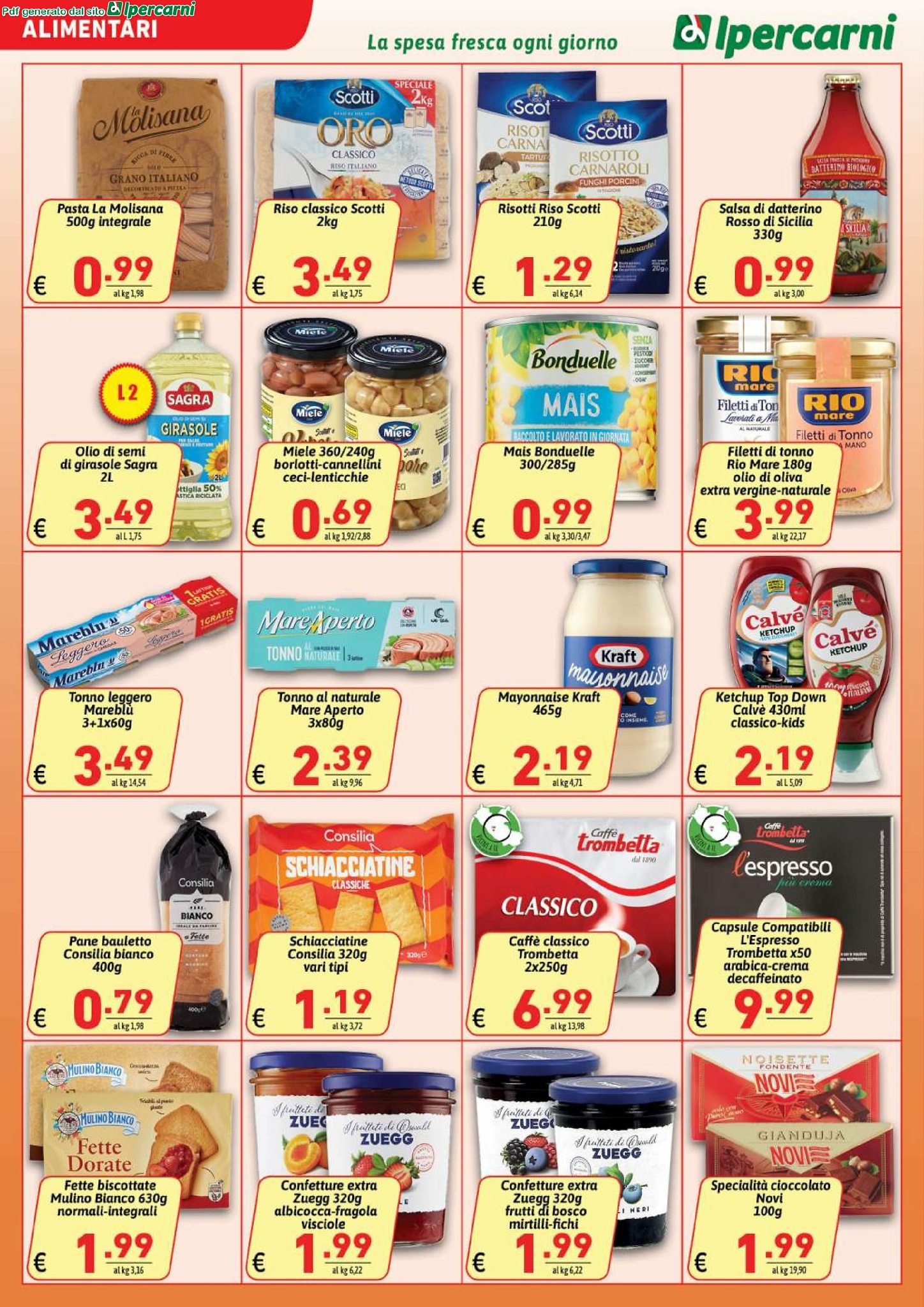 ipercarni - Volantino Ipercarni - Cecchignola, Laghetto, Mentana, Tiburtina, Torre Angela, Trionfale, Villa Gordiani valido dal 05/09 al 16/09 - page: 12