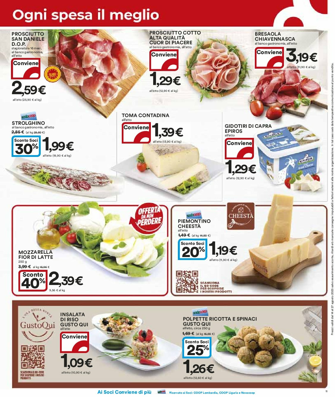 ipercoop - Volantino Ipercoop valido dal 14/08 al 27/08 - page: 11