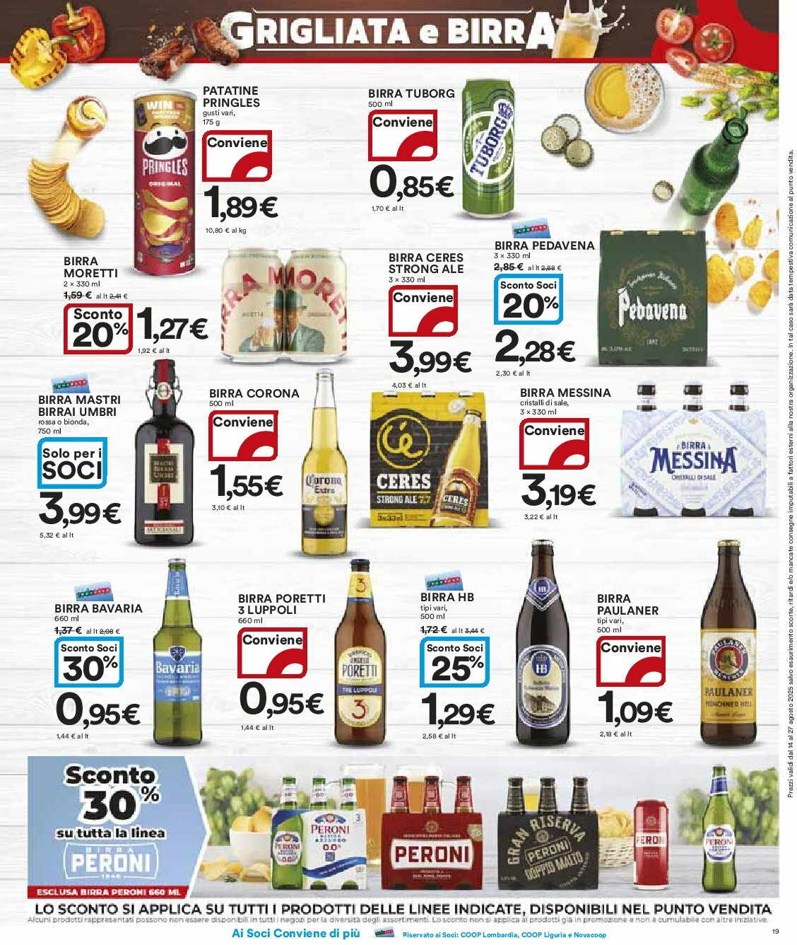 ipercoop - Volantino Ipercoop valido dal 14/08 al 27/08 - page: 19